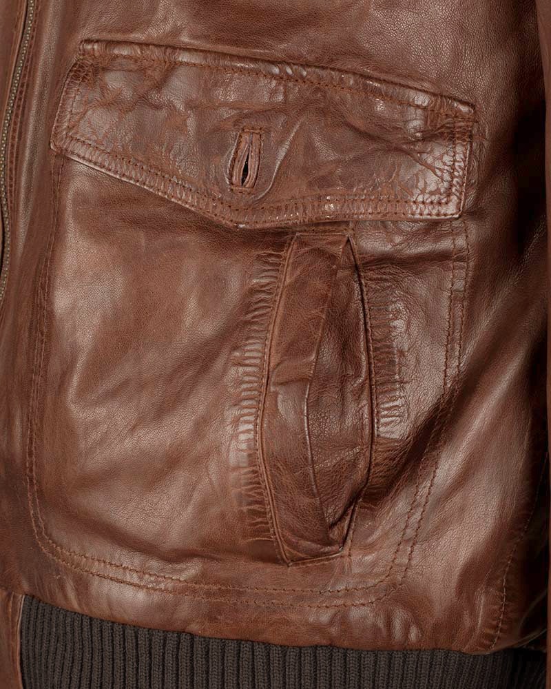JCC Bikerjacke »Lederjacke Samuel«