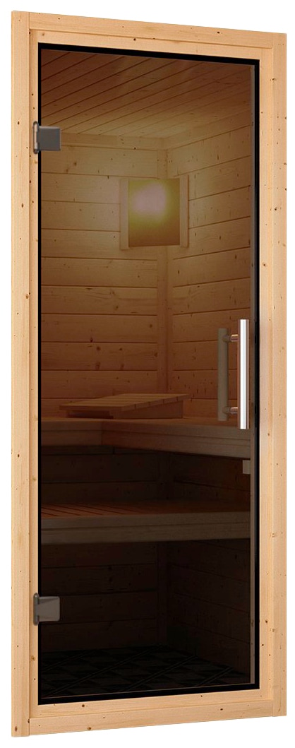 Karibu Sauna »Bedine« Set,  ohne Ofen