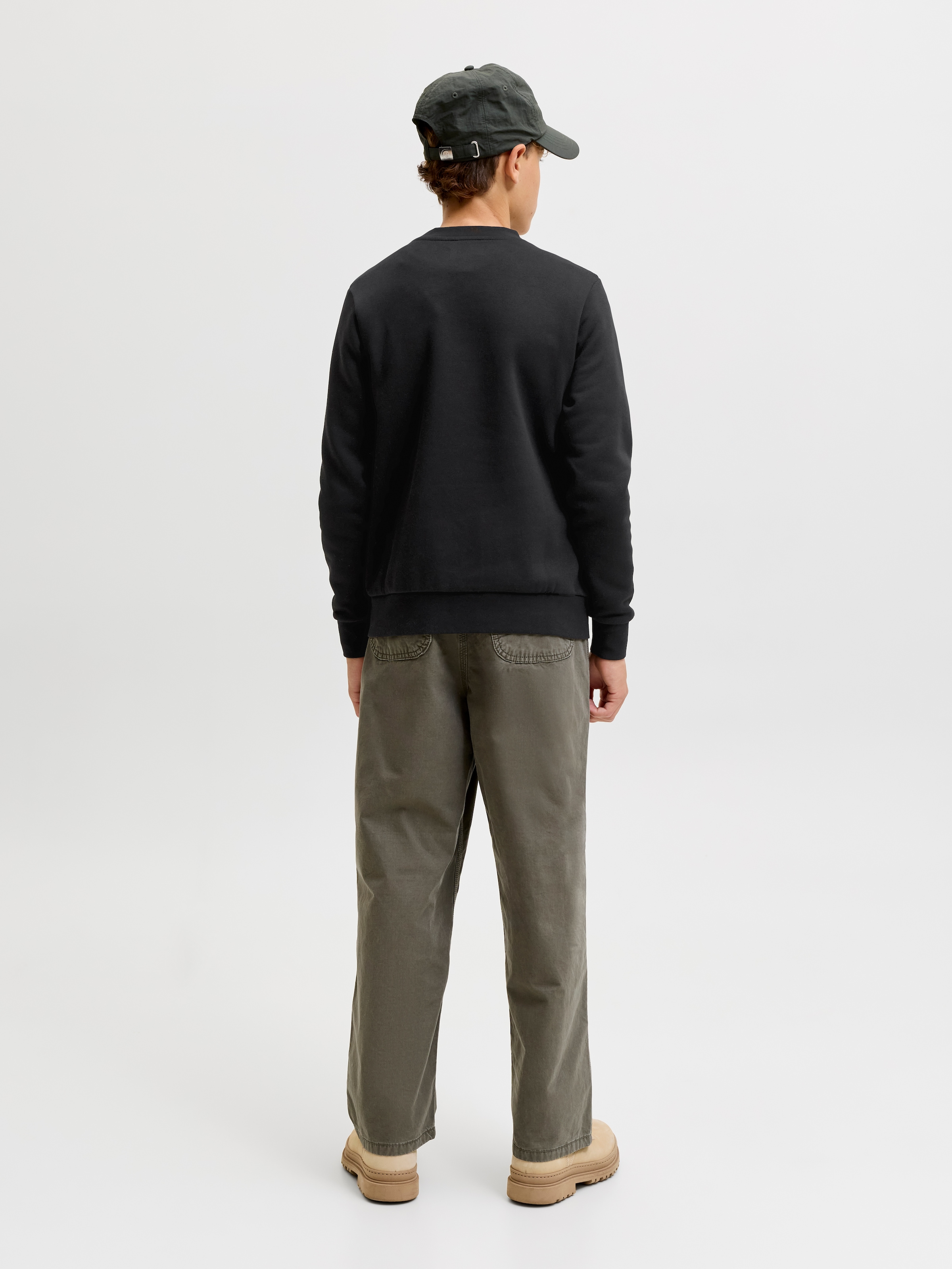 Jack & Jones Junior Sweatshirt »JCOCLUB BRANDING SWEAT CREW NECK JNR«, Baumwollmischung, relaxed fit
