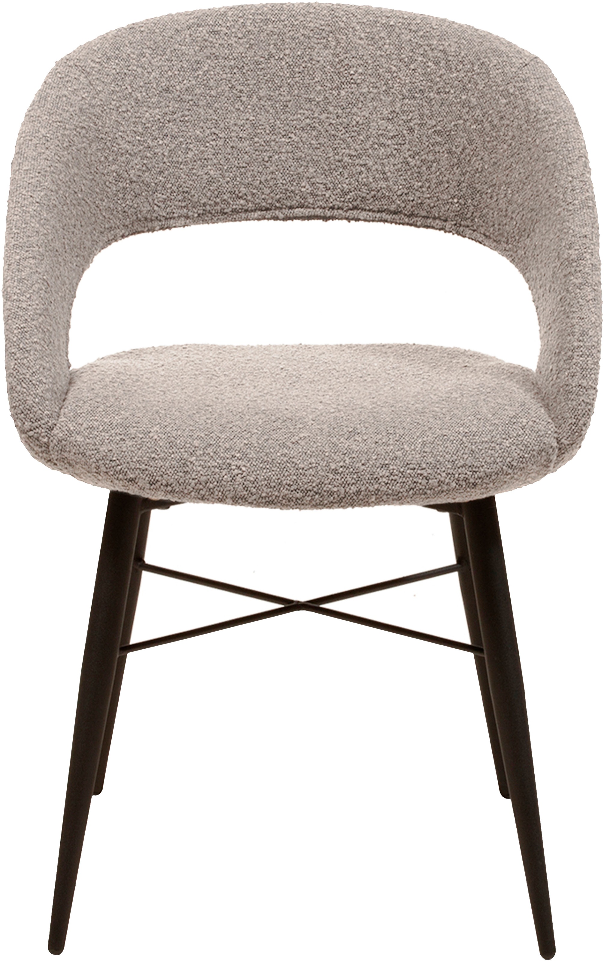 OMG Design Esszimmerstuhl »Marley«, (Set), 1 St., Stoff, mit modernem Cut-Out, Bouclé Bezug