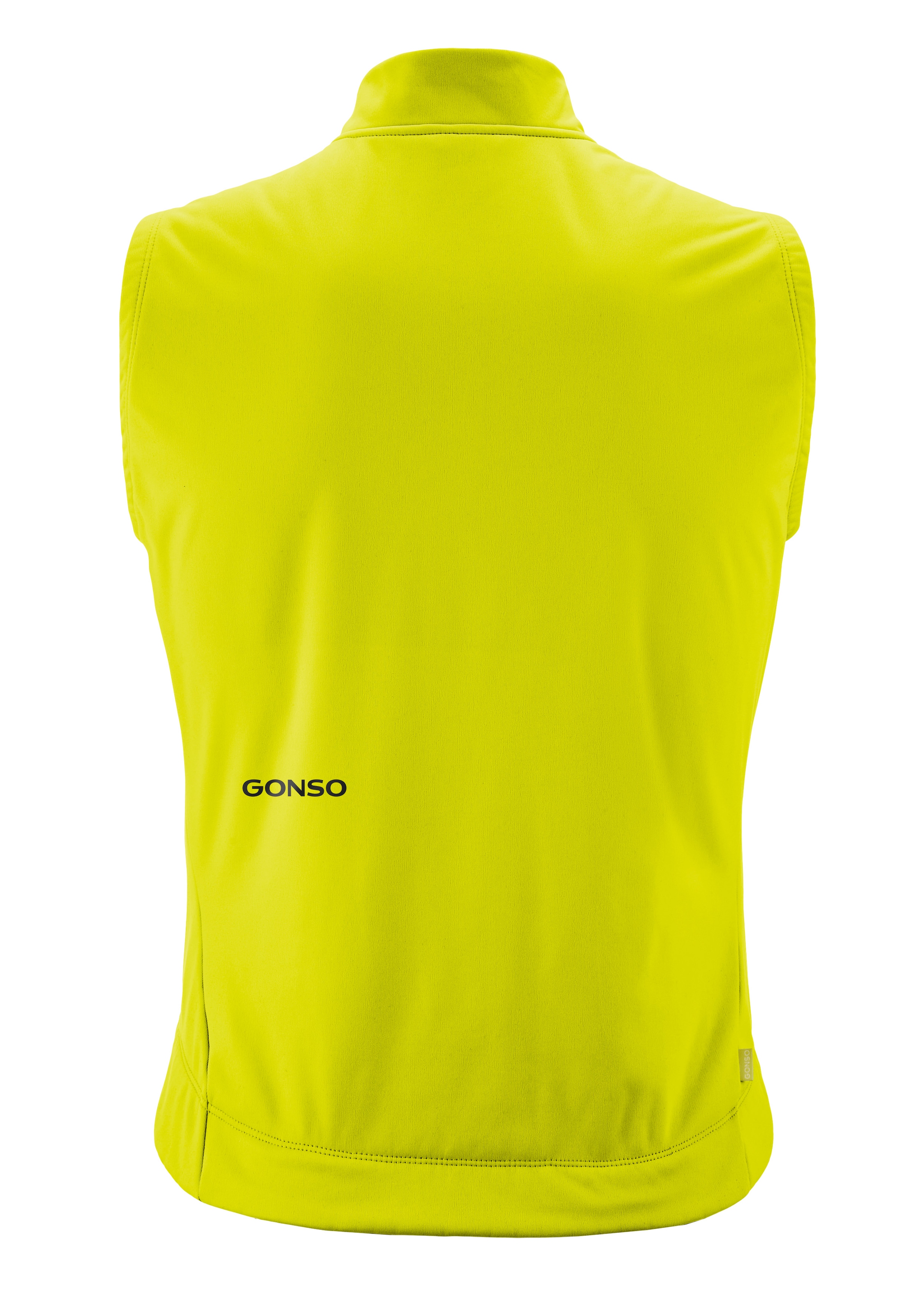 Gonso Funktionsweste »Road Vest Softshell« atmungsaktive Unisex Weste aus Softshell Material, Tight Fit
