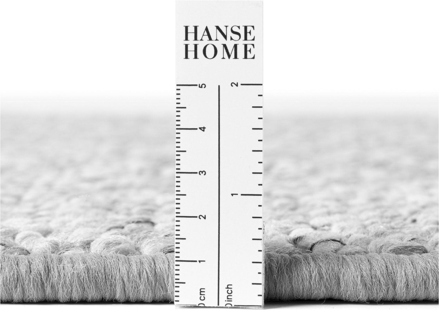 HANSE Home Teppich »Wolly 2« rechteckig 12 mm Höhe Flachgewebe, Läufer, Skandi, Woll-Optik, Esszimmer, Wohnzimmer, Flur