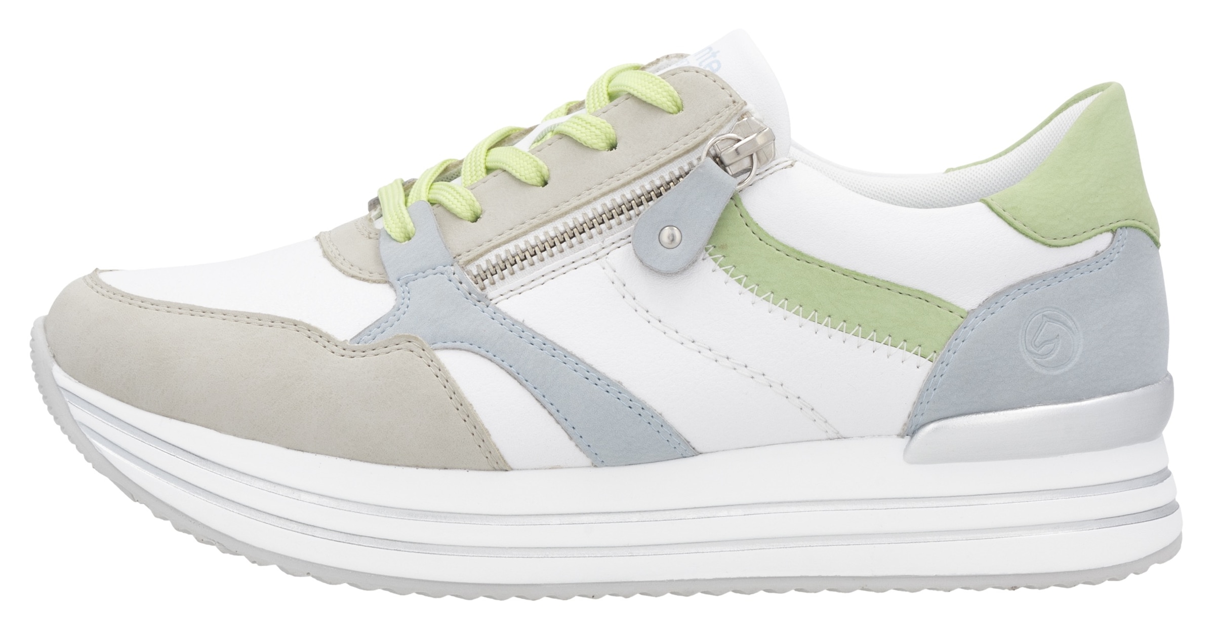 Remonte Plateausneaker, Freizeitschuh, Halbschuh, Schnürschuh mit loser Soft-Einlage