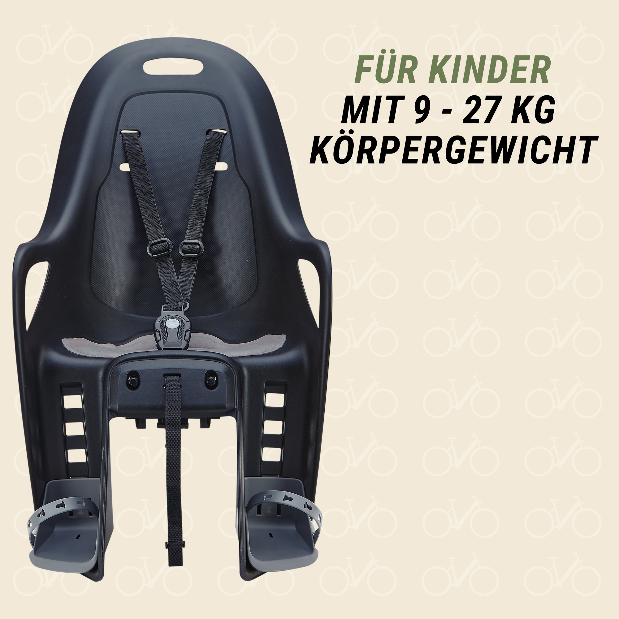 Prophete Fahrradkindersitz »Koari MIK HD«