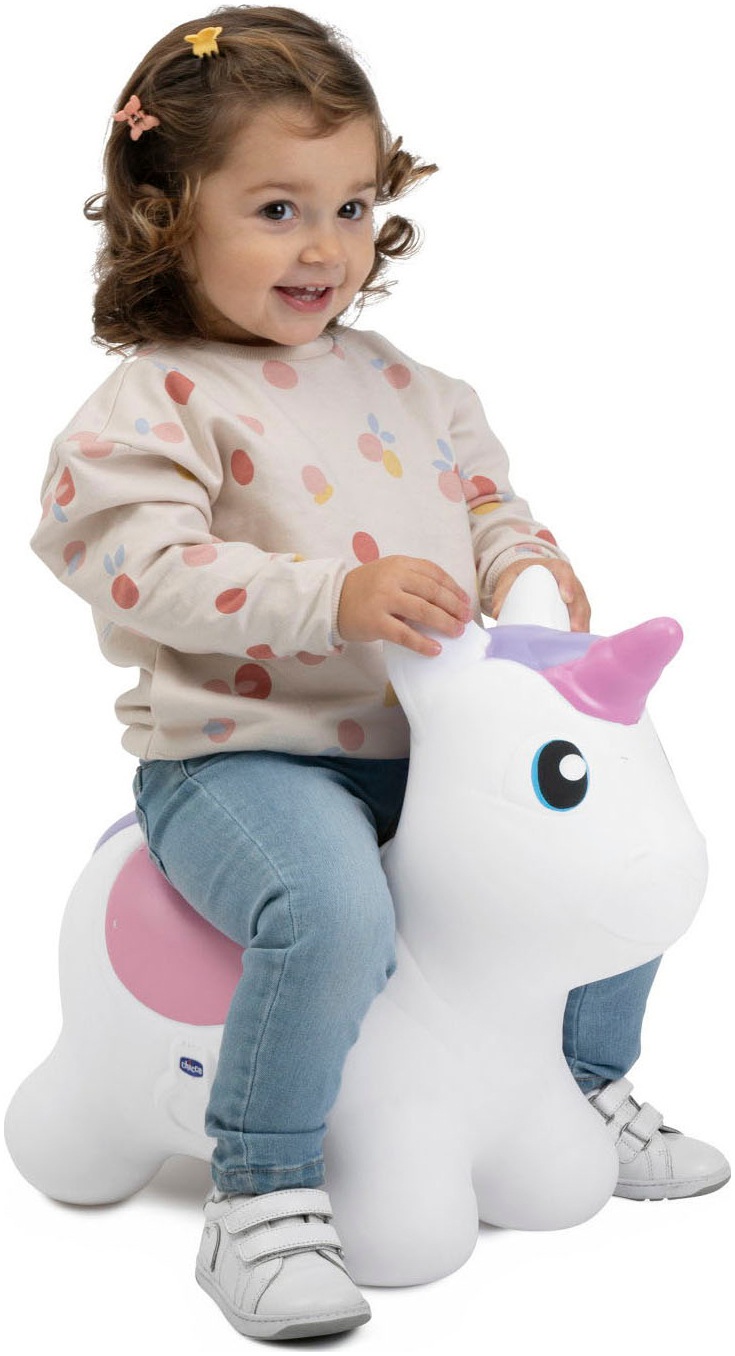 Chicco Hüpftier »Einhorn«, inklusive Pumpe