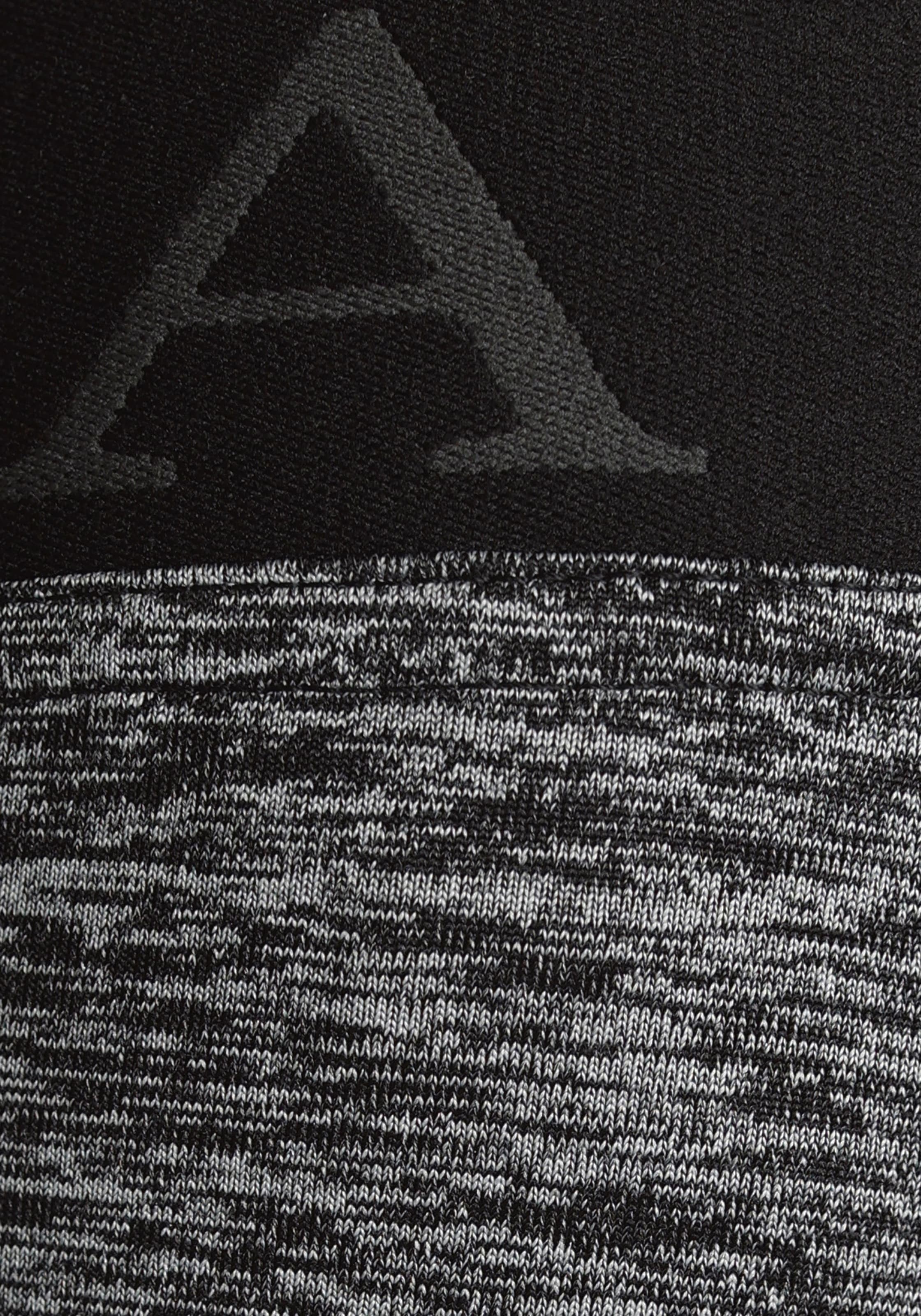 LASCANA ACTIVE Leggings, meliert, mit elastischem Bund und darin eingewebtem Schriftzug