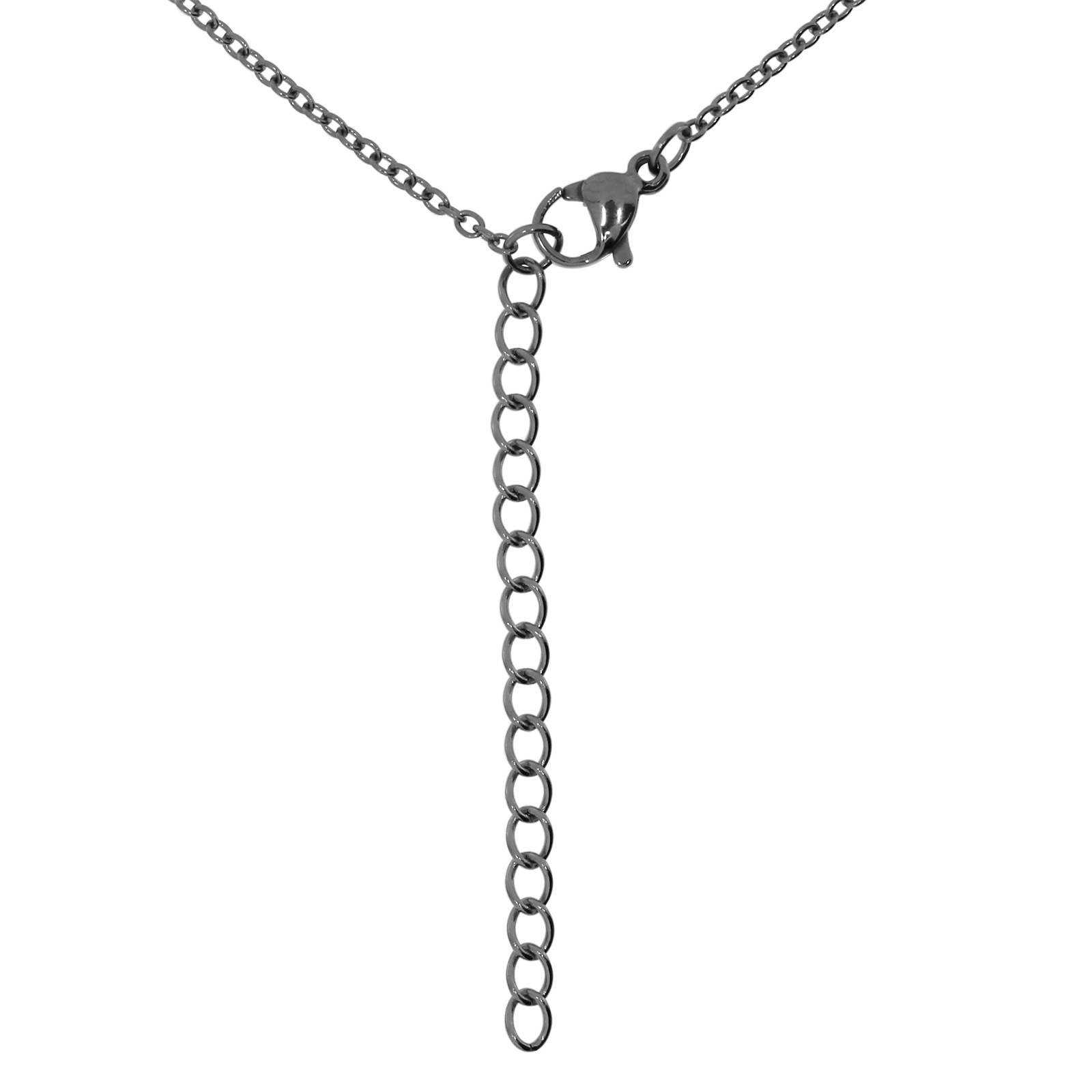 OSTSEE-SCHMUCK Kette mit Anhänger »- Windflüchter 30 mm - Edelstahl - ohne Stein«