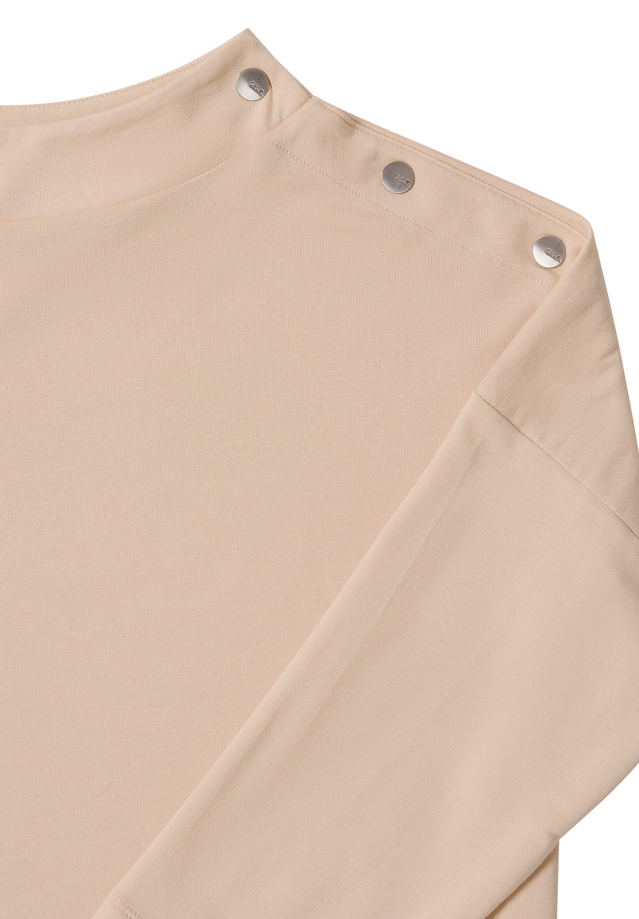Cecil 3/4-Arm-Shirt, mit Knopfdetail