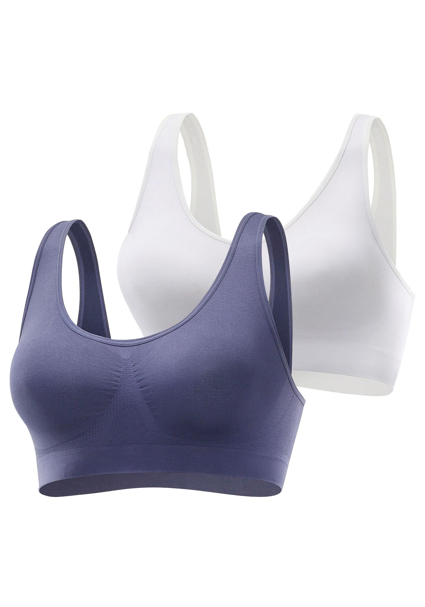 Bralette-BH, SEAMLESS ohne Bügel aus weichem Microtouchmaterial