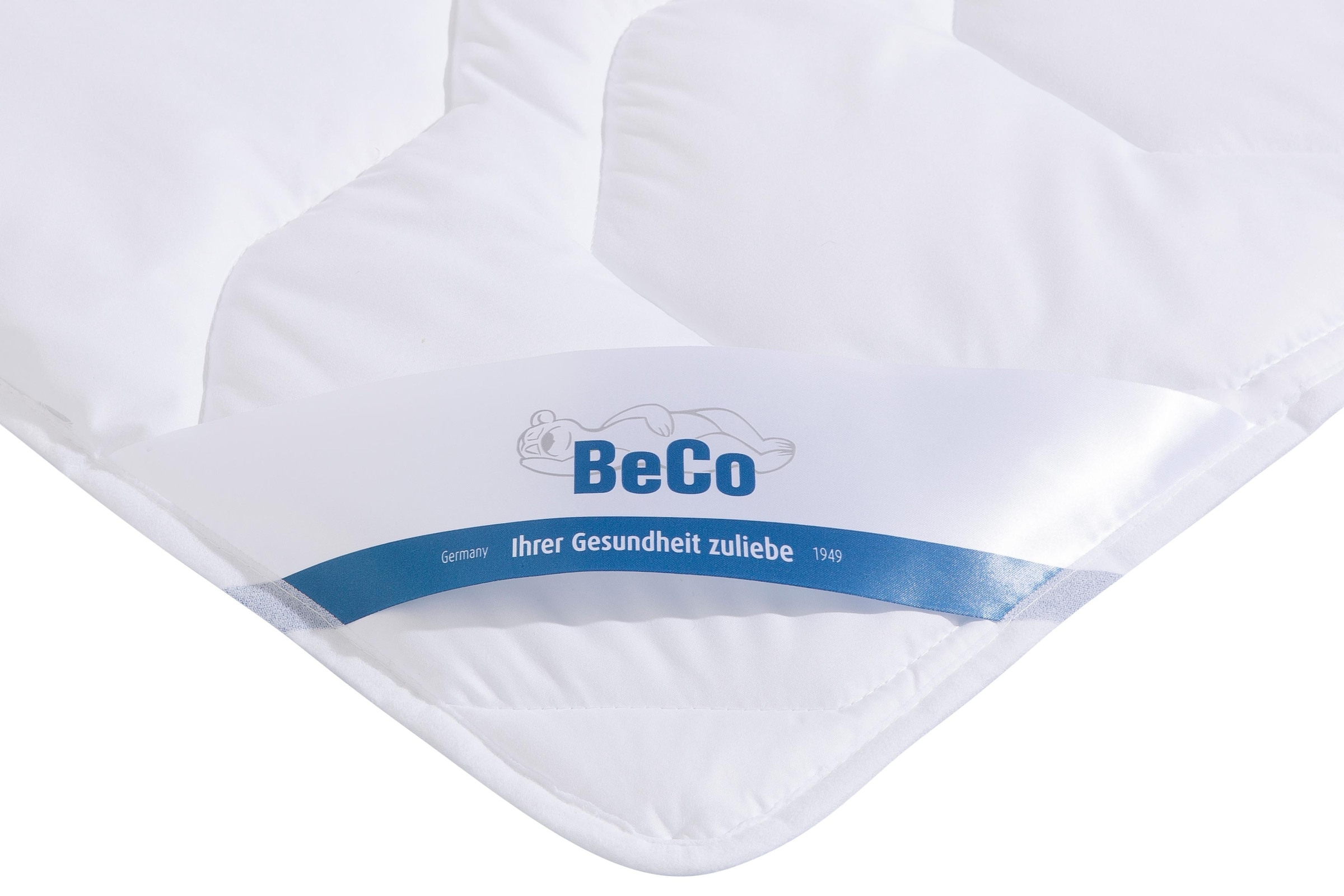 Füllung 100% Beco »Antibac«, St.), Personen Kunstfaserbettdecke Polyester, mit für Microfaser, Hausstauballergiker Ideal und (1 Bezug leicht, hohen Hygieneansprüchen