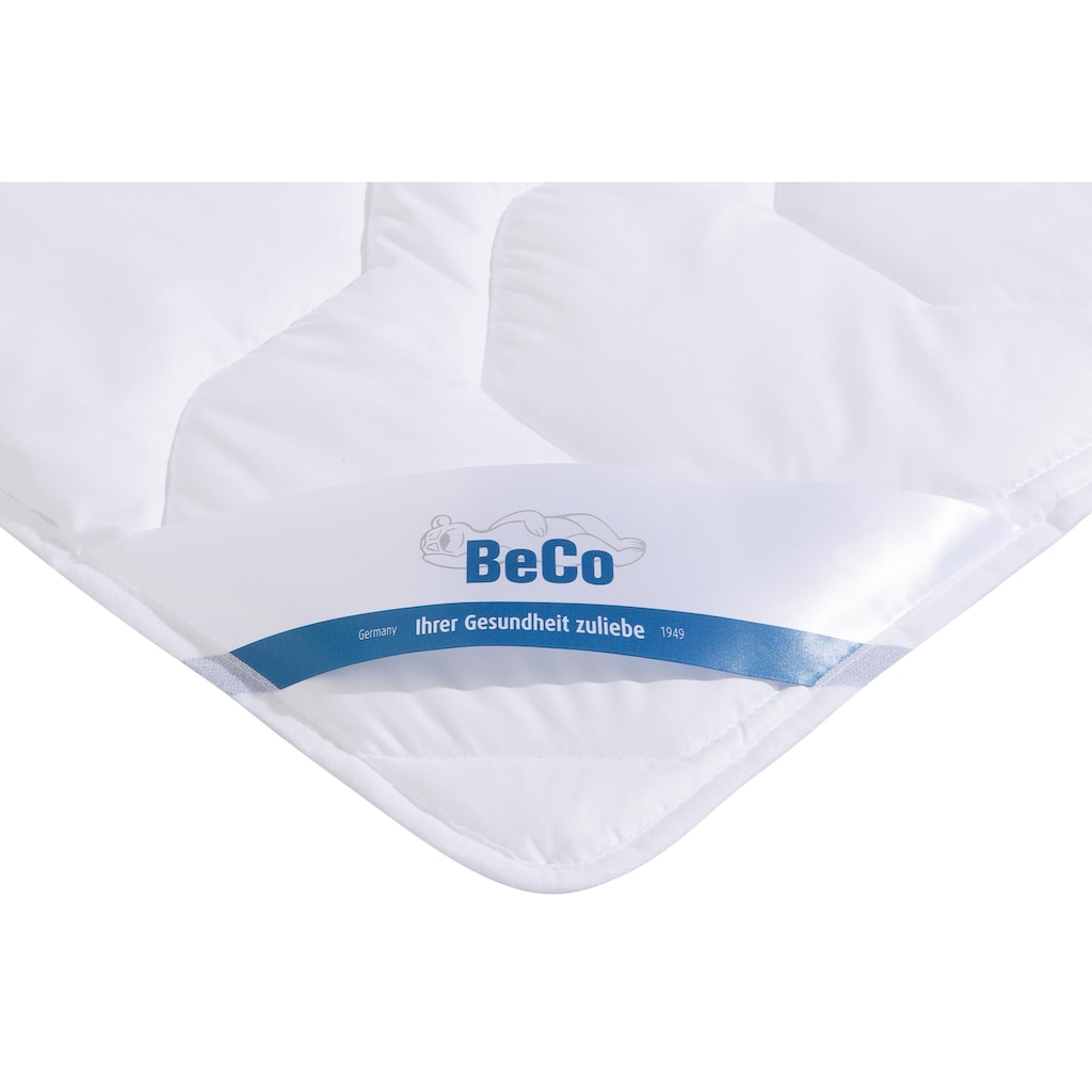 Beco Kunstfaserbettdecke »Antibac«, leicht, Füllung 100% Polyester, Bezug Microfaser, (1 St.)