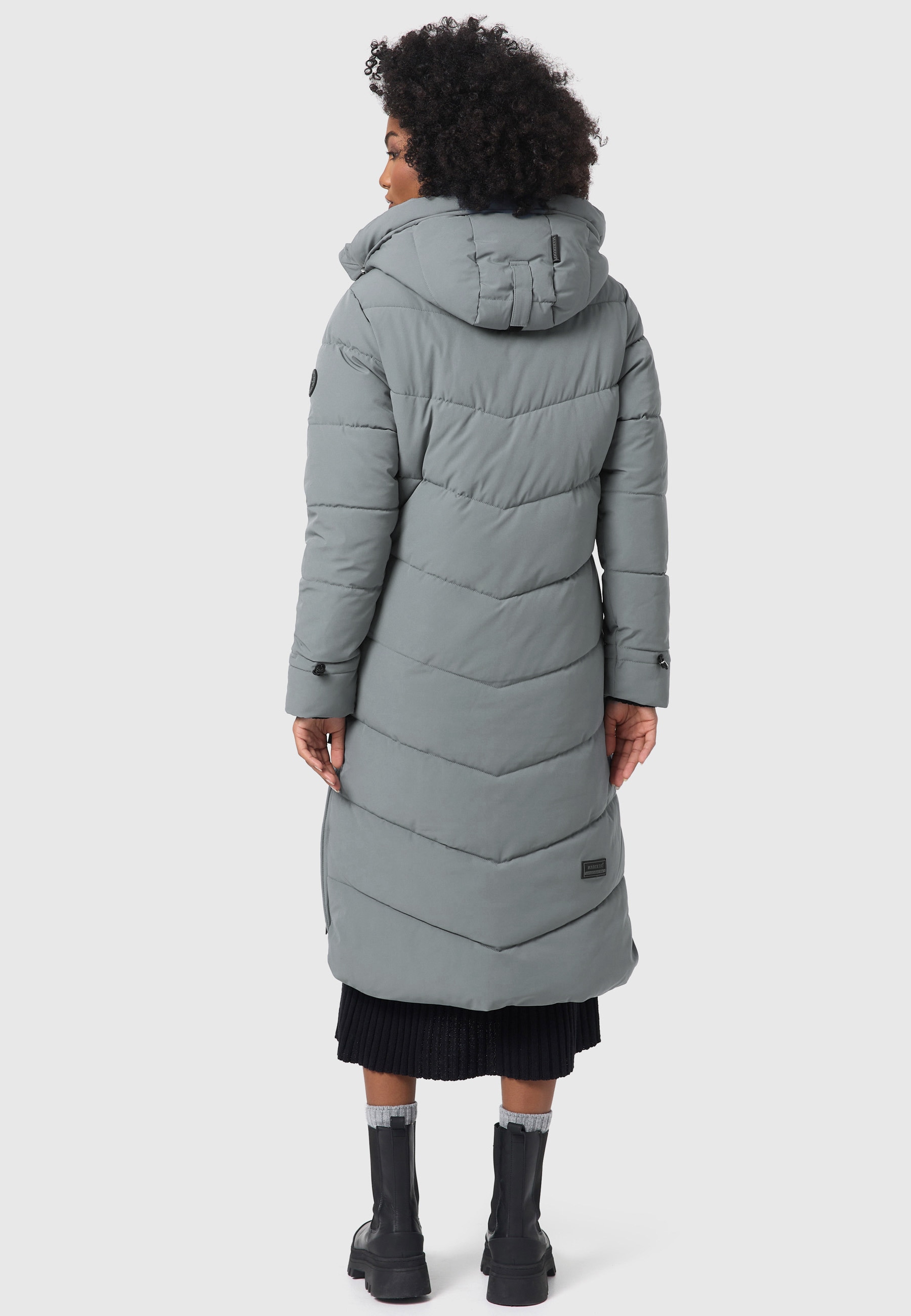 Marikoo Winterjacke »Marikoo Benikoo Damen lange Winterjacke B949«