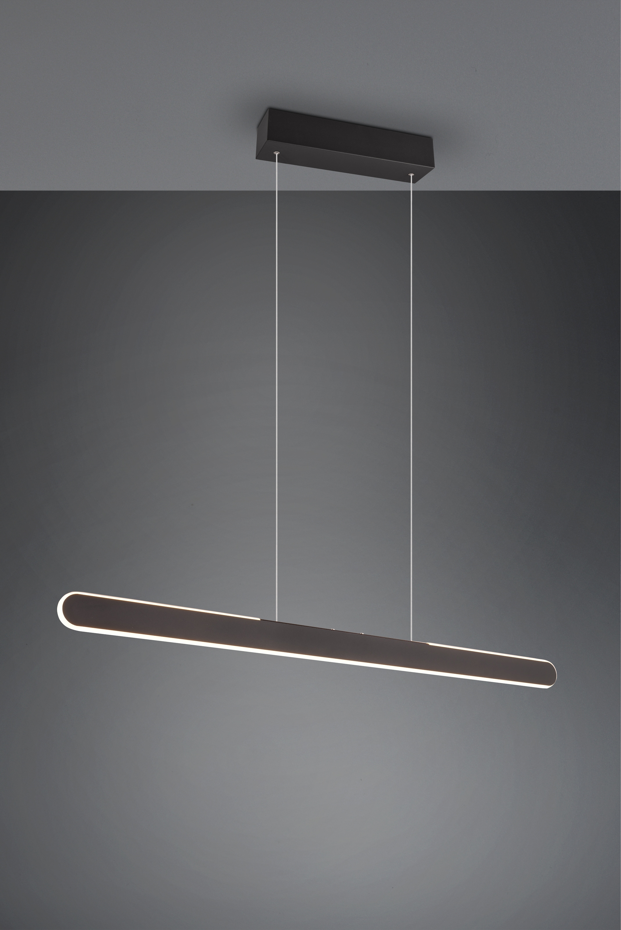 TRIO Leuchten LED Pendelleuchte »HELIOS, bis 150 cm höhenverstellbare LED Hängelampe 28W 3300 Lumen« LED-Board 1 Stk. warmweiß - kaltweiß CCT warmweiß-kaltweiß 2700-6500K, dimmbar Touch Sensor, up+down light