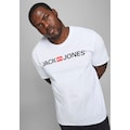 Jack & Jones PlusSize T-Shirt »CORP LOGO TEE«, bis Größe 6XL