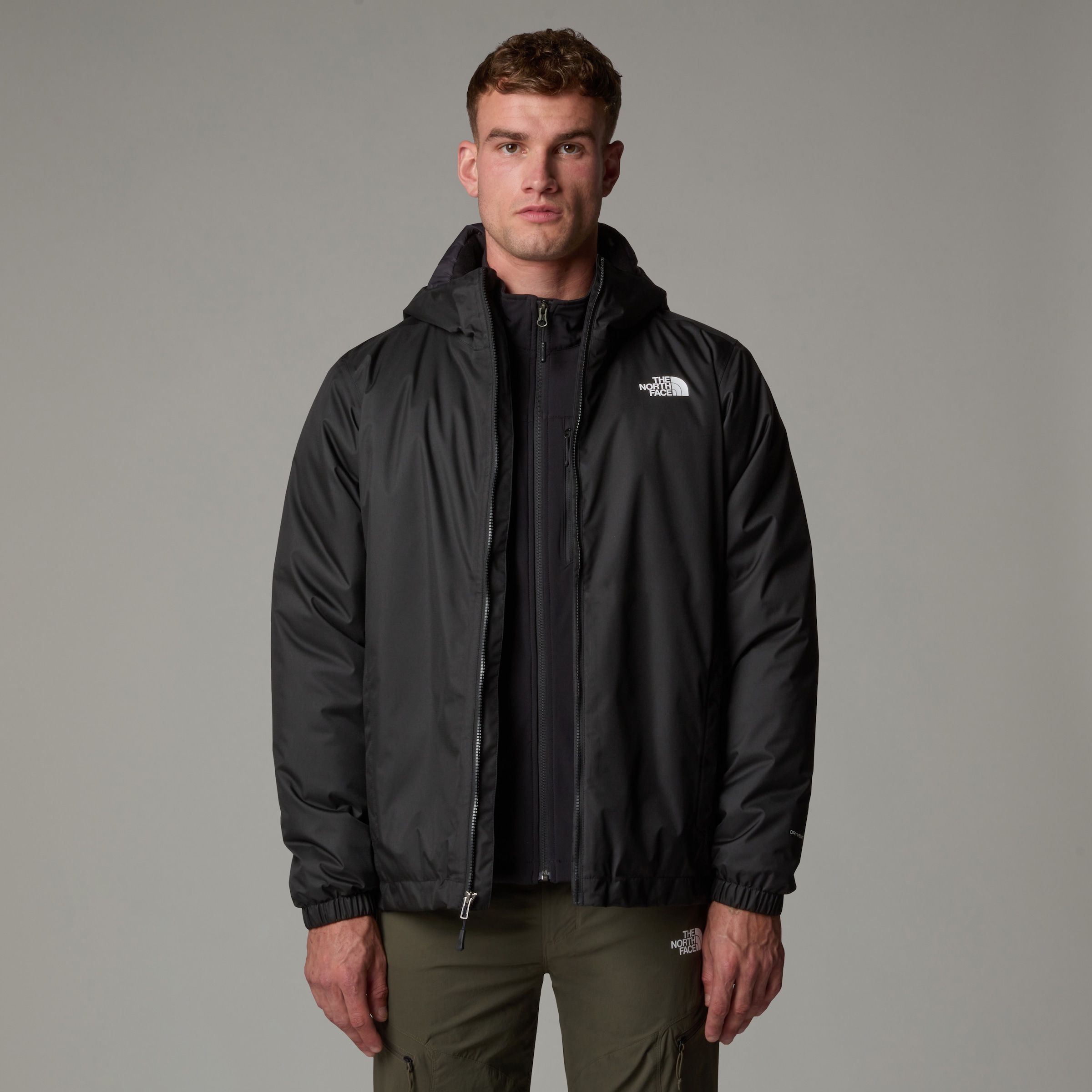 The North Face Funktionsjacke »M QUEST INSULATED JACKET«, (1 St.), mit Kapuze, mit Logodruck