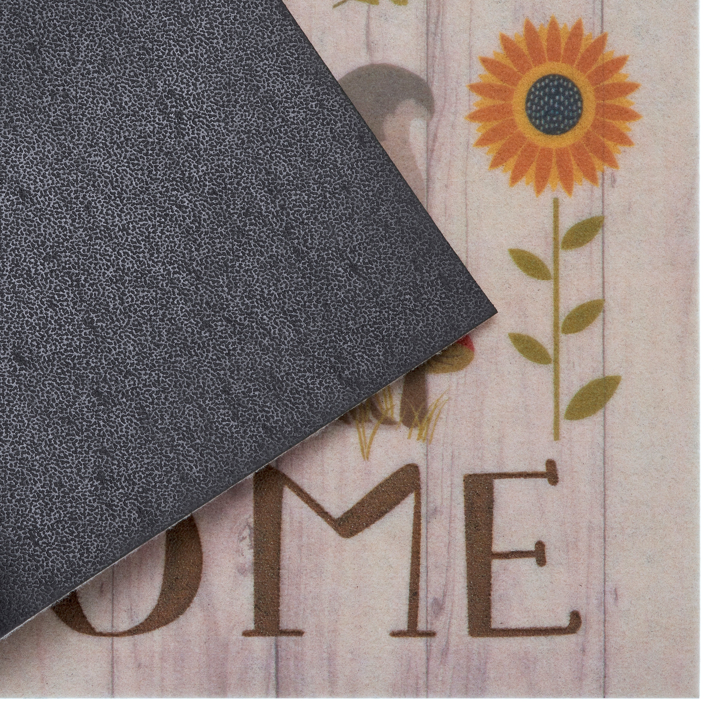 Home affaire Fußmatte »Wald Tiere, Türmatte«, rechteckig, 6 mm Höhe, Tiermotiv, Robust, Pflegeleicht, Rutschfest, Herbst, Fuchs