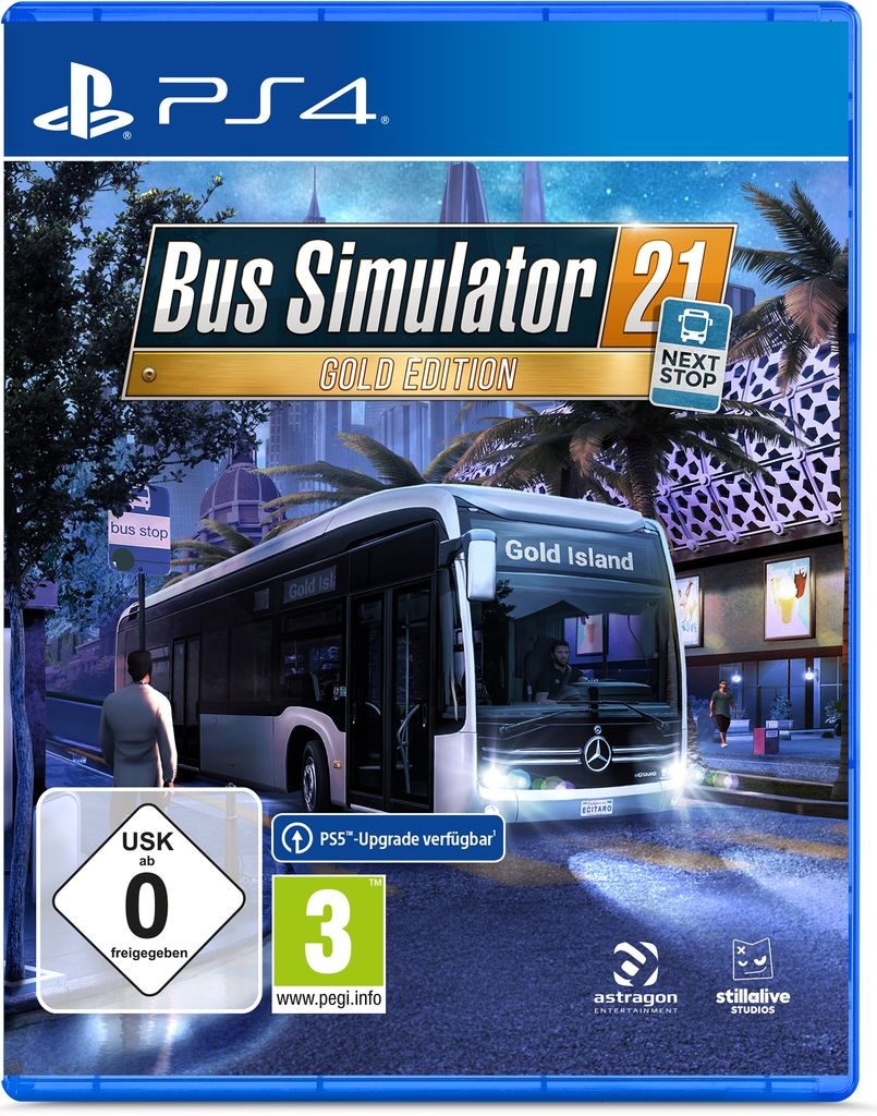 Spielesoftware »Bus Simulator 21 Next Stop - Gold Edition«, PlayStation 4