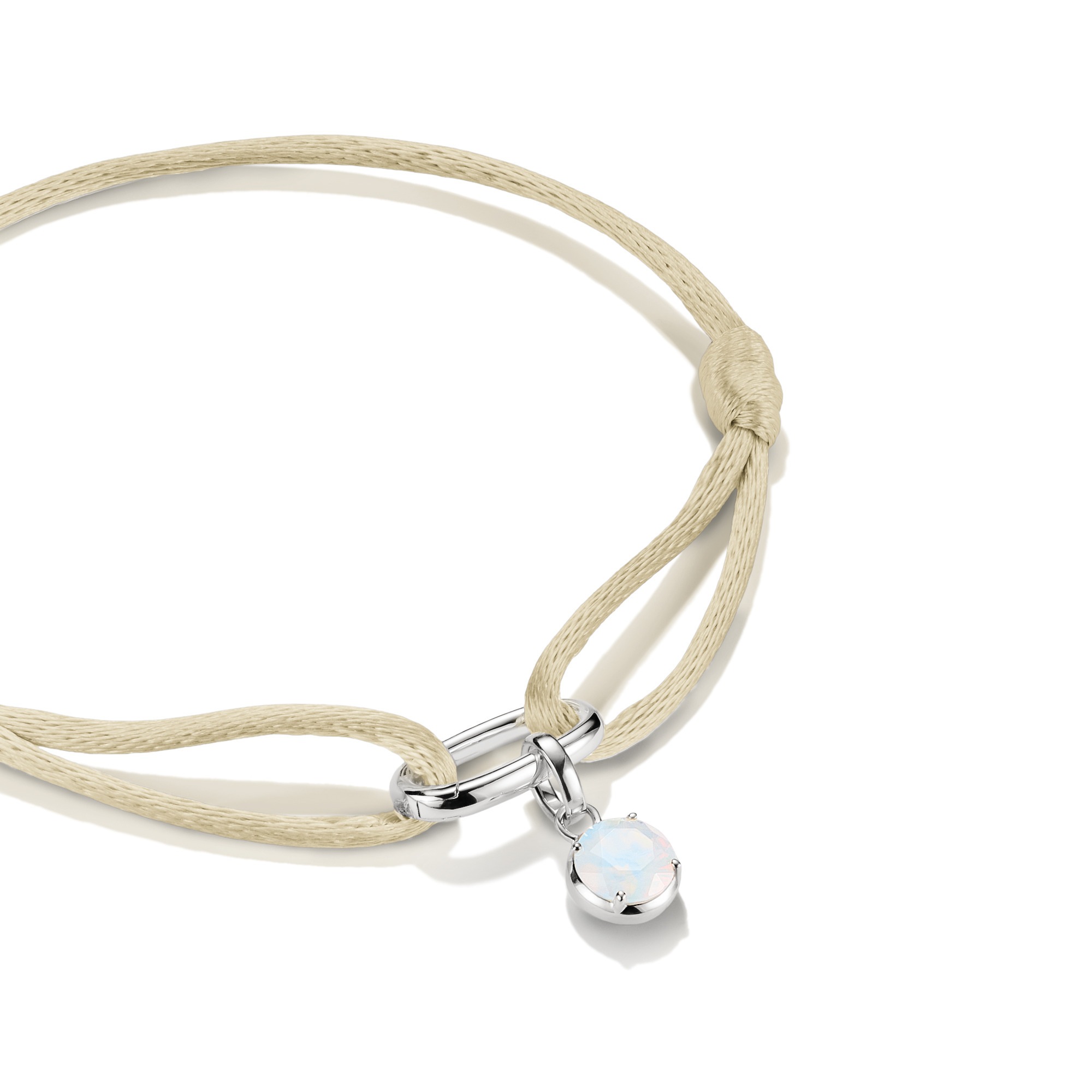 THOMAS SABO Charm-Armband »Textilarmband in verschiedenen Farben - Connect«