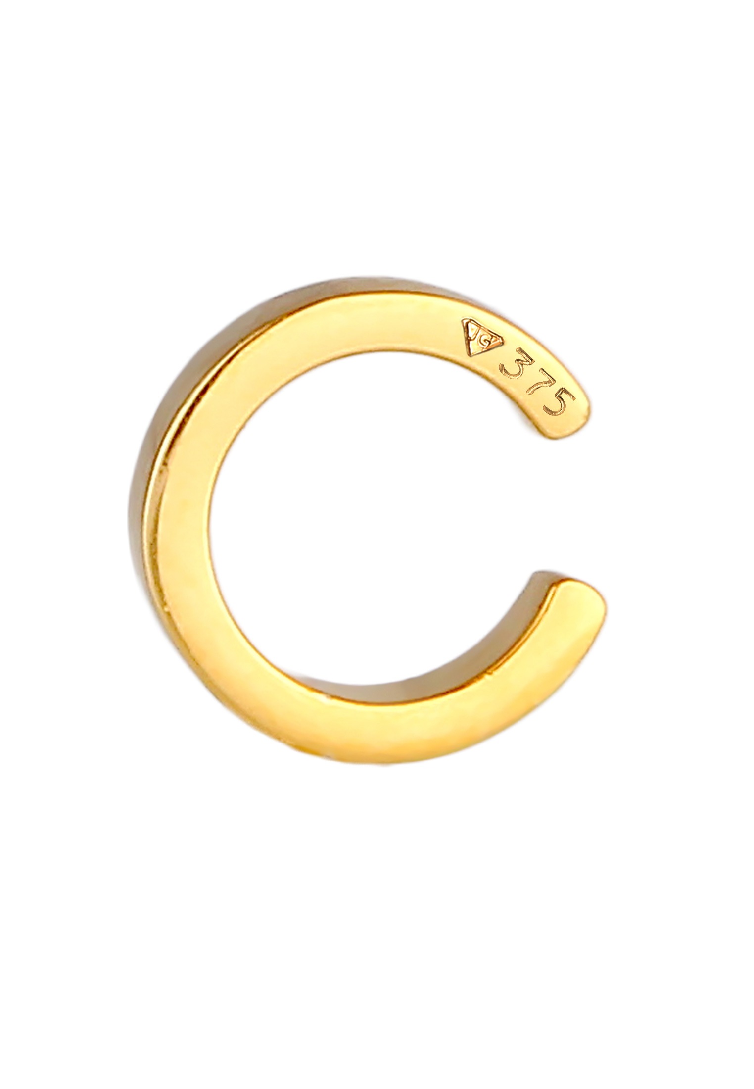 Elli Premium Ohrklemme »Ohrringe Earcuff Ohrklemme Single 375 Gelbgold«
