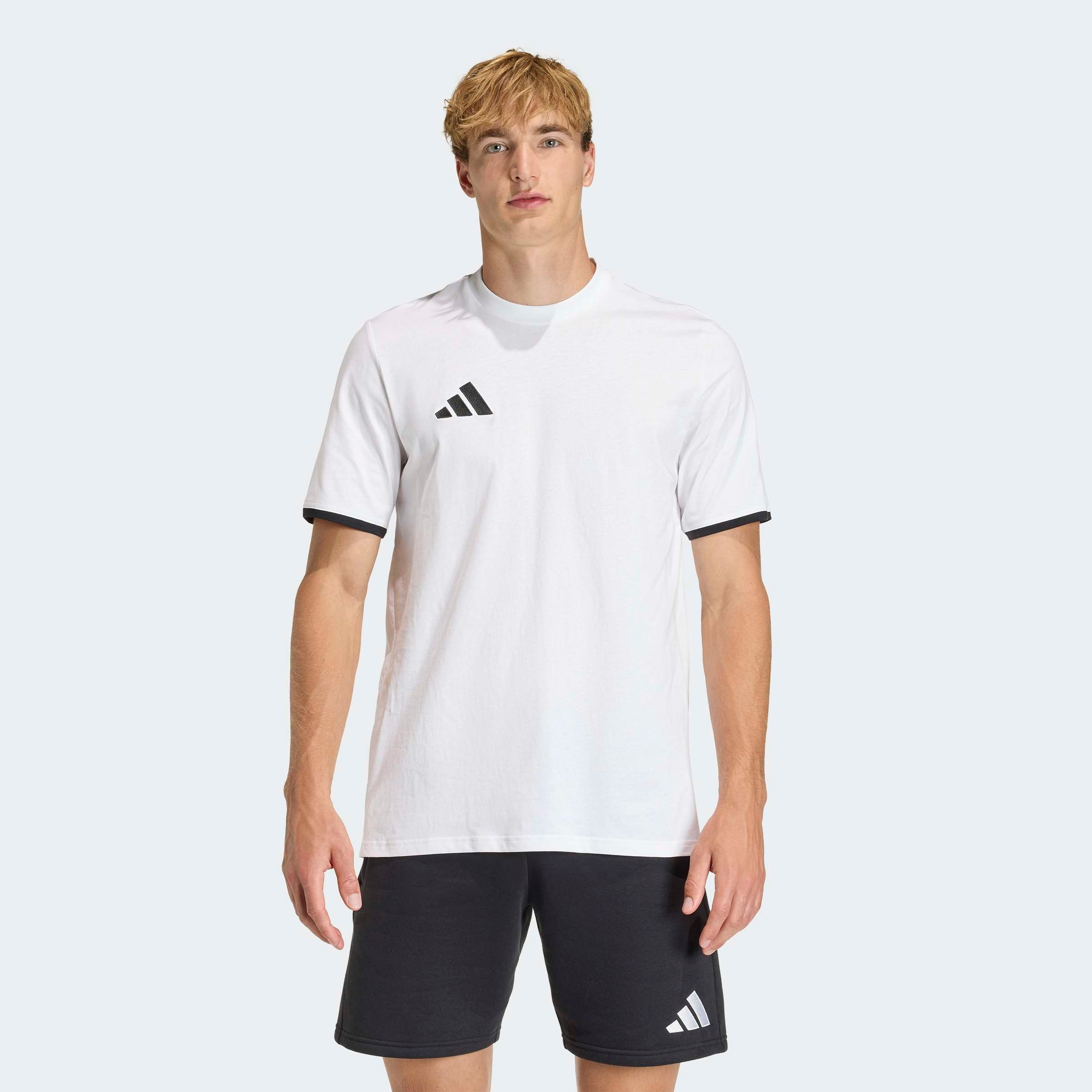 adidas Performance Trainingsshirt »ENTRADA26« für Fußball und Freizeit, sportlicher Stil, Single Jersey Material