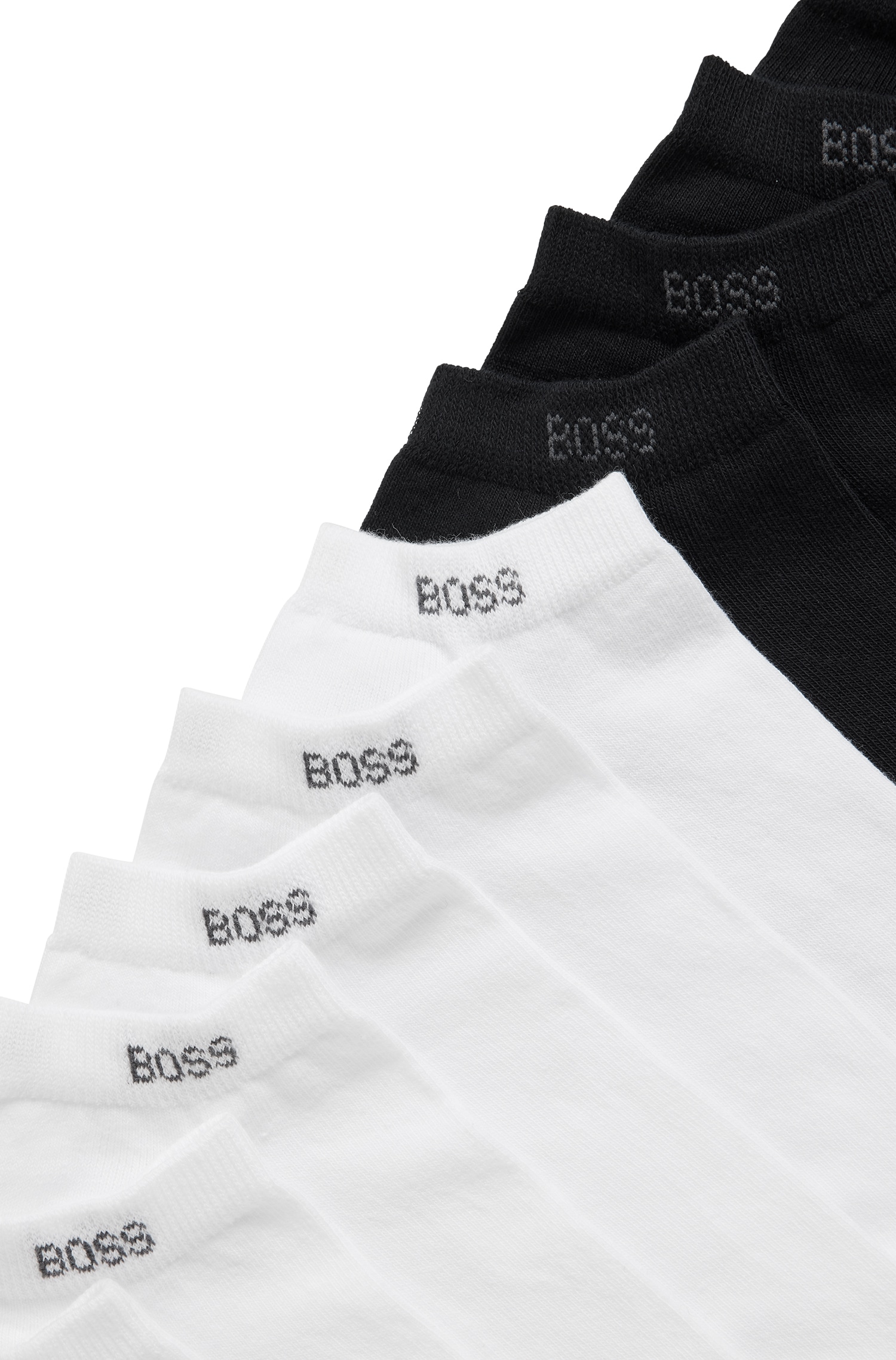 BOSS Sneakersocken »5P AS Uni Color CC«, (Packung, 5 Paar, 5er), im sportiven Look