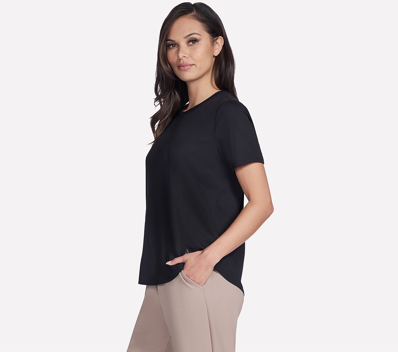 Skechers Funktionsshirt »GOWALK LUXE RIB TEE«