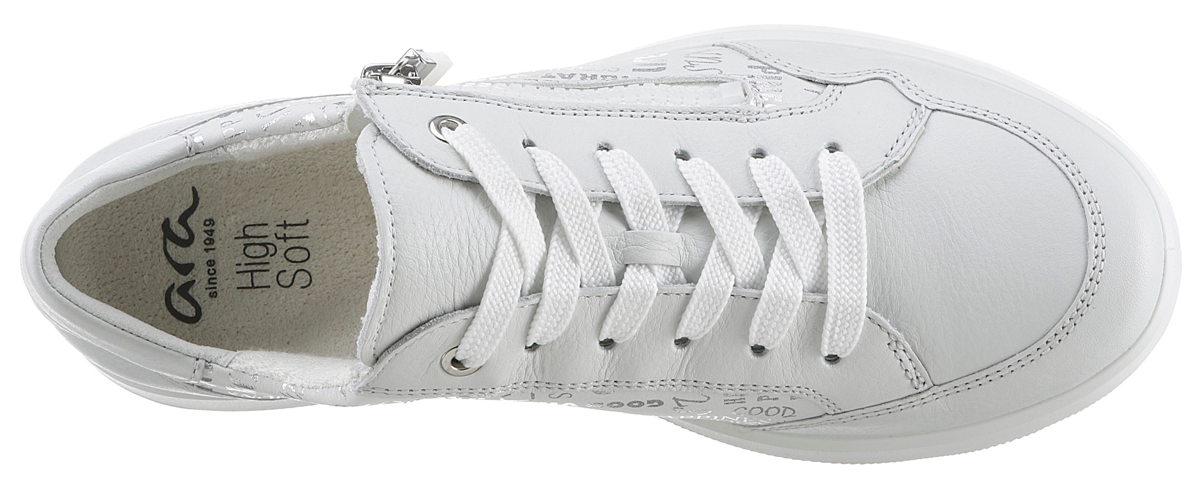 Ara Sneaker »ROMA«, mit High Soft-Fußbett, Freizeitschuh, Halbschuh, Schnürschuh