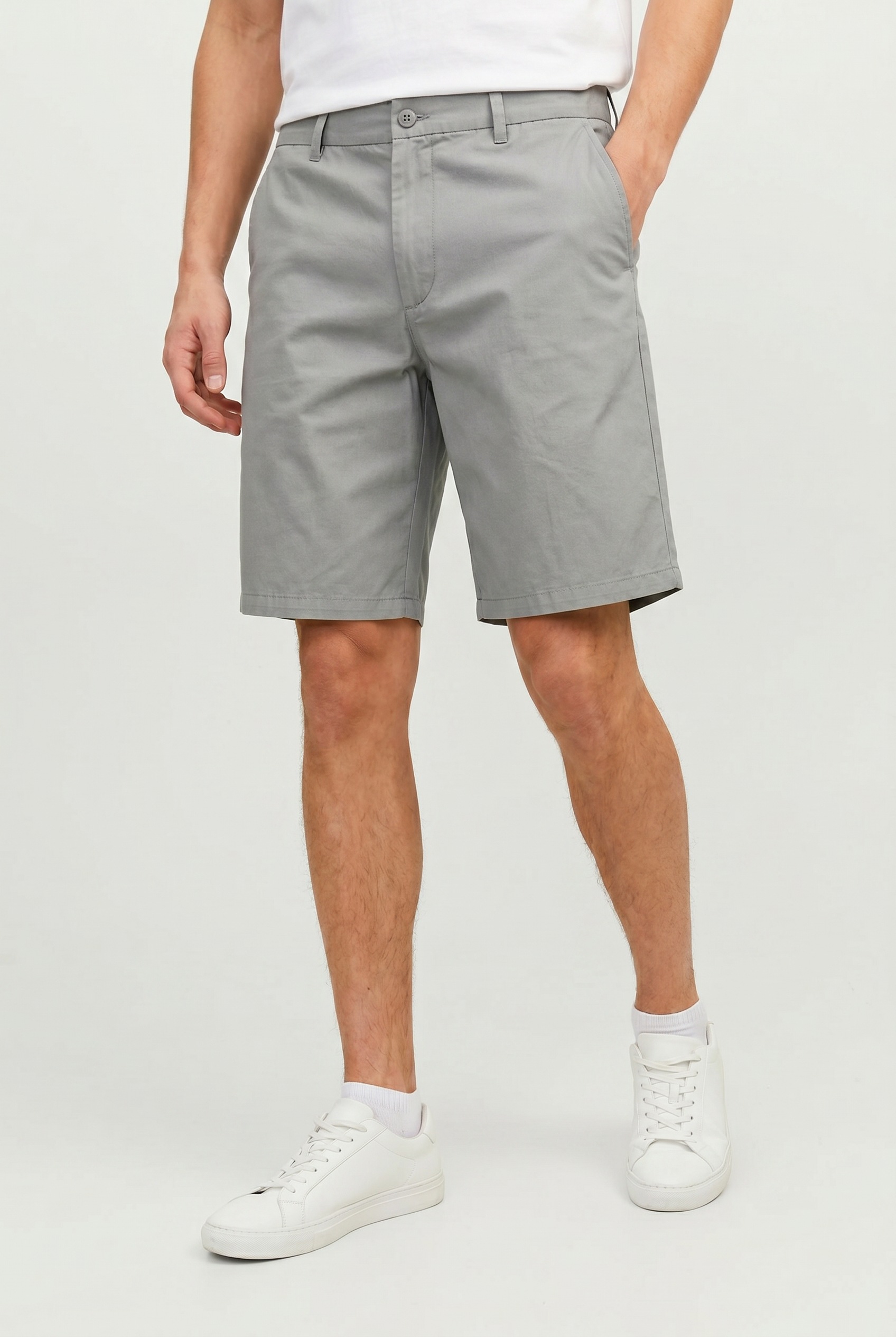 Jack & Jones Chinoshorts »JPSTKARL DREW CHINO SHORTS MID«  mit Taschen