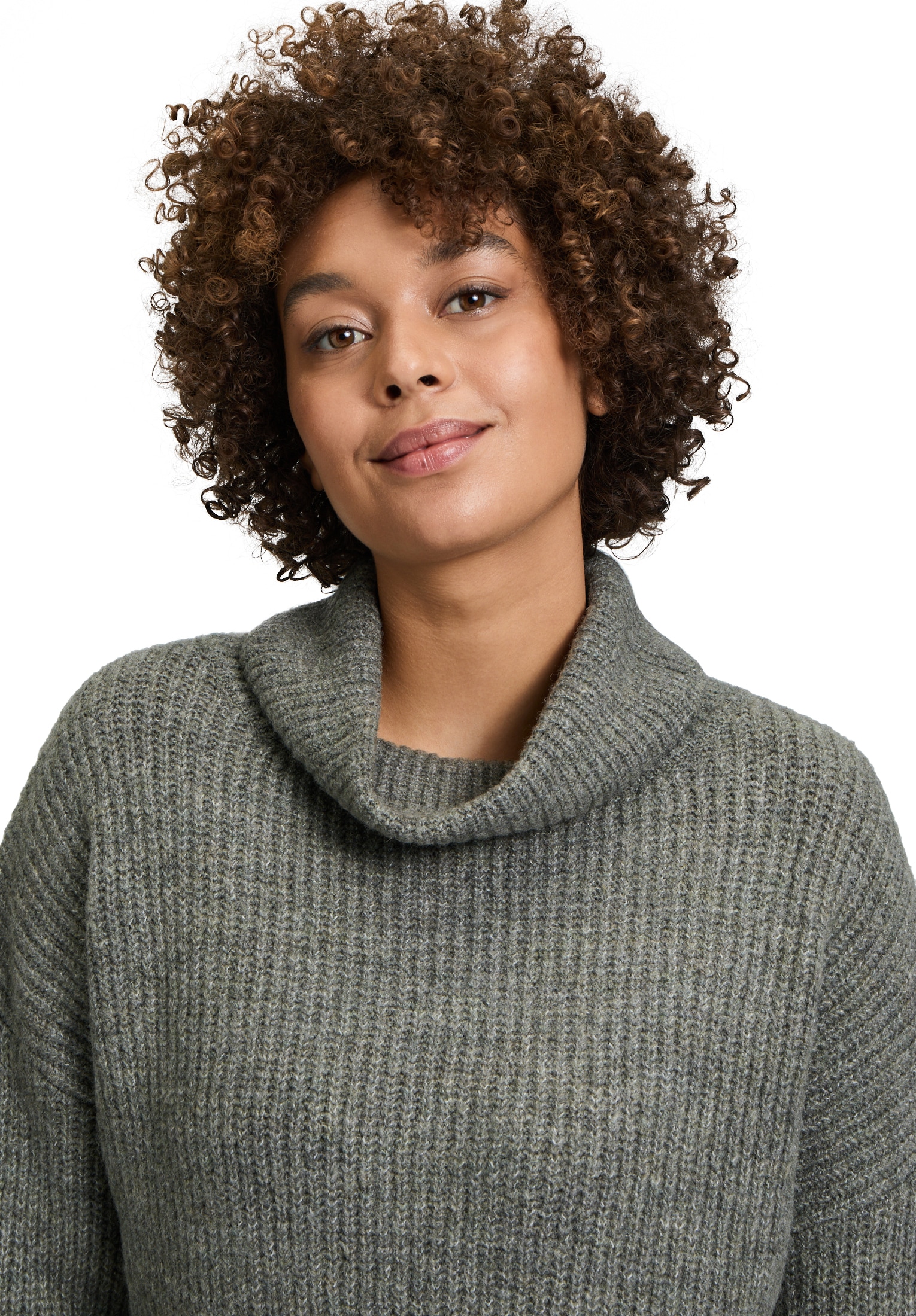 Cartoon Rundhalspullover »Basic-Pullover mit Turtle Neck«