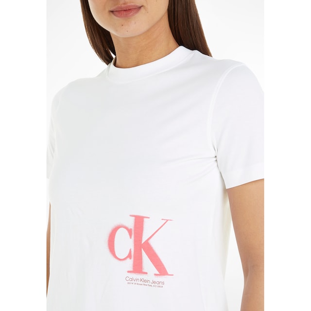 Calvin Klein Jeans T-Shirt, mit Logodruck im Spray-Design bei ♕