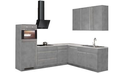 wiho Küchen Winkelküche »Chicago«, mit E-Geräten, 260 x 220 cm kaufen