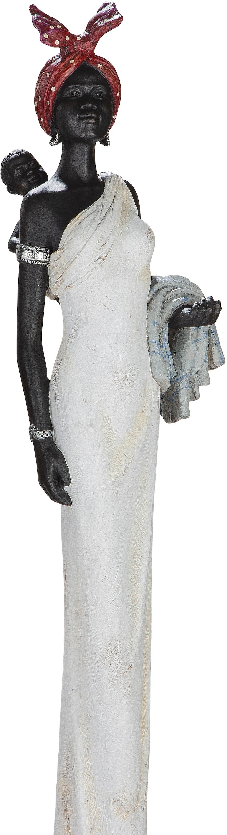 GILDE Afrikafigur »Afrikanerin Tortuga«, Höhe 104 cm, Wohnzimmer