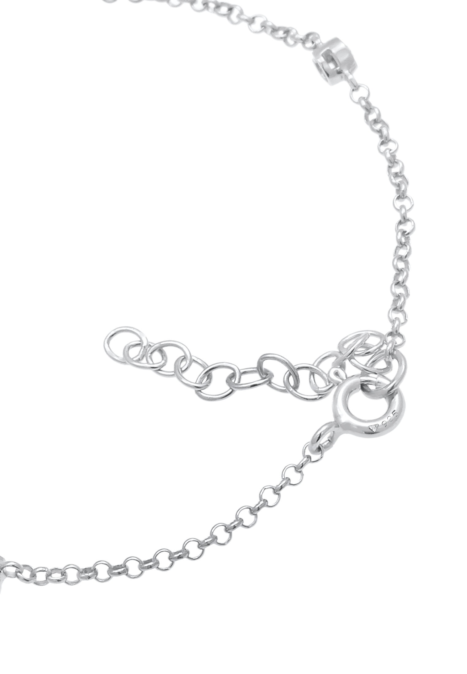 Elli Armkette »Armband Kristalle Klassik 925 Silber«