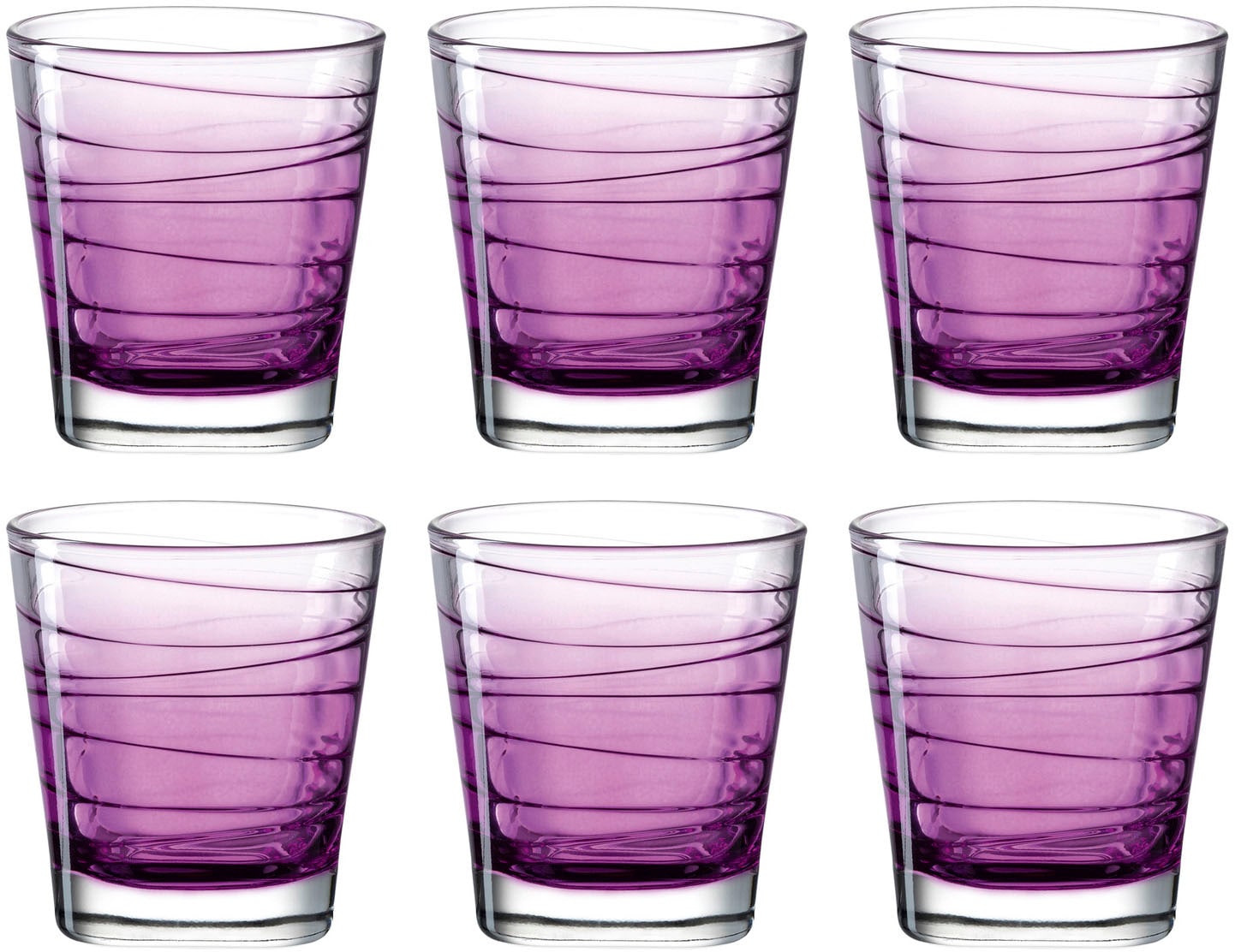 LEONARDO Whiskyglas "VARIO STRUTTURA" 250 ml, 6-teilig