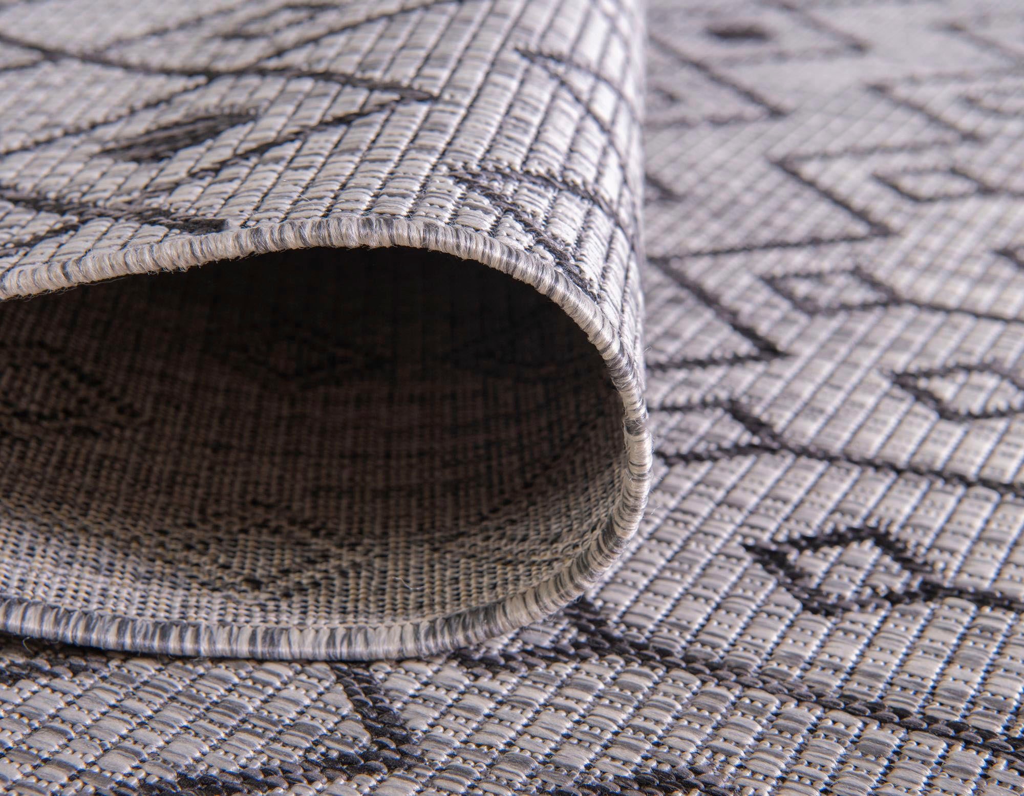 Myflair Möbel & Accessoires Teppich »Outdoor Crosses, LAGERRÄUMUNG!« rechteckig 4 mm Höhe Flachgewebe, Rauten Muster, In- und Outdoor geeignet