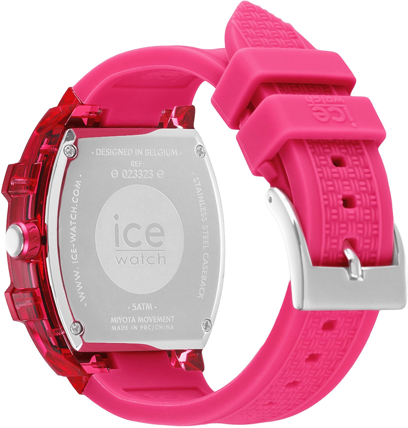 ice-watch Quarzuhr »ICE boliday - Women - Plastic - Small - 3H« Armbanduhr, Damenuhr, Silikonarmband, analog