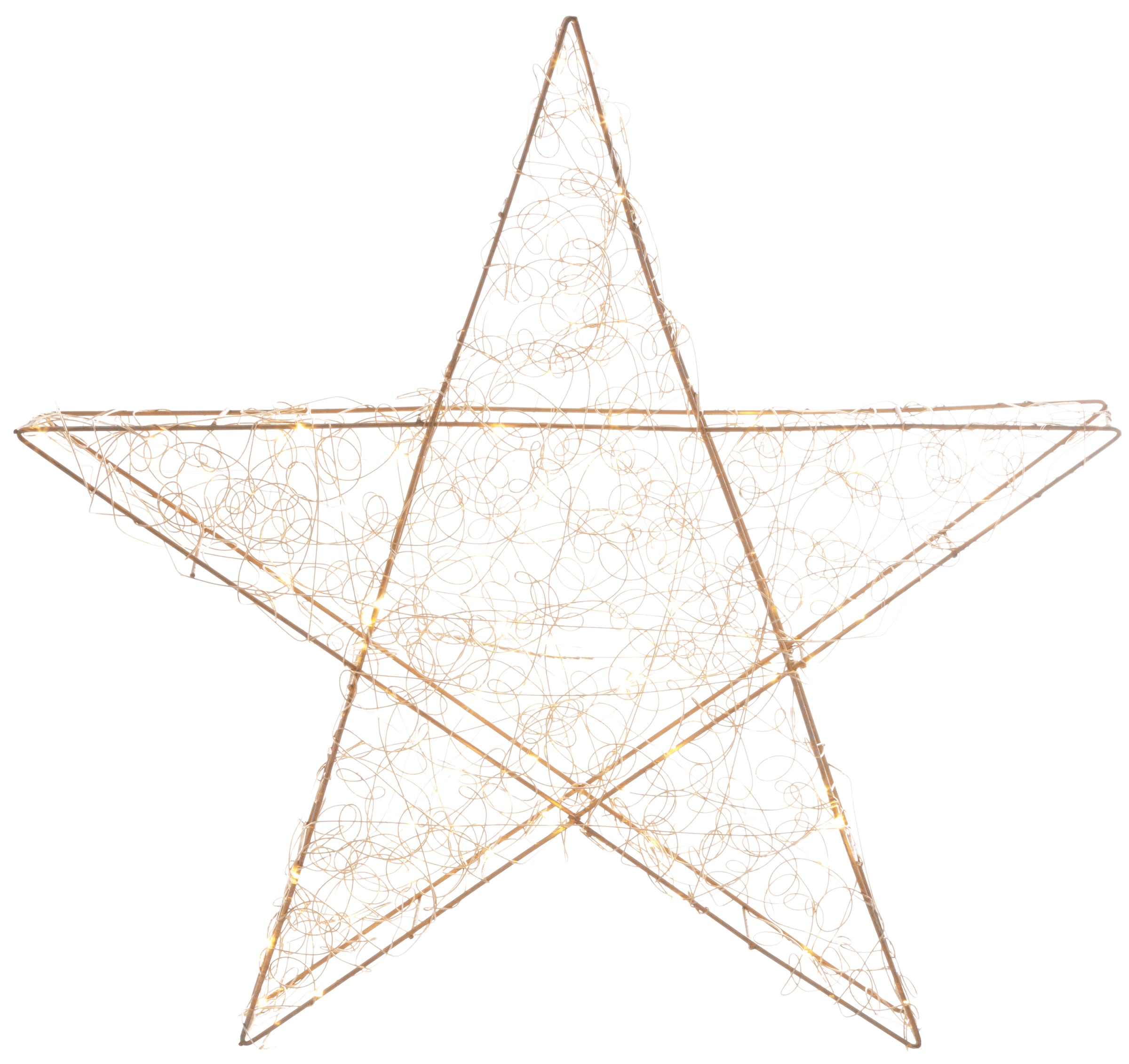 AM Jahren aussen online kaufen Stern, aus Draht, LED XXL mit 3 | Garantie Weihnachtsdeko Weihnachtsstern Design