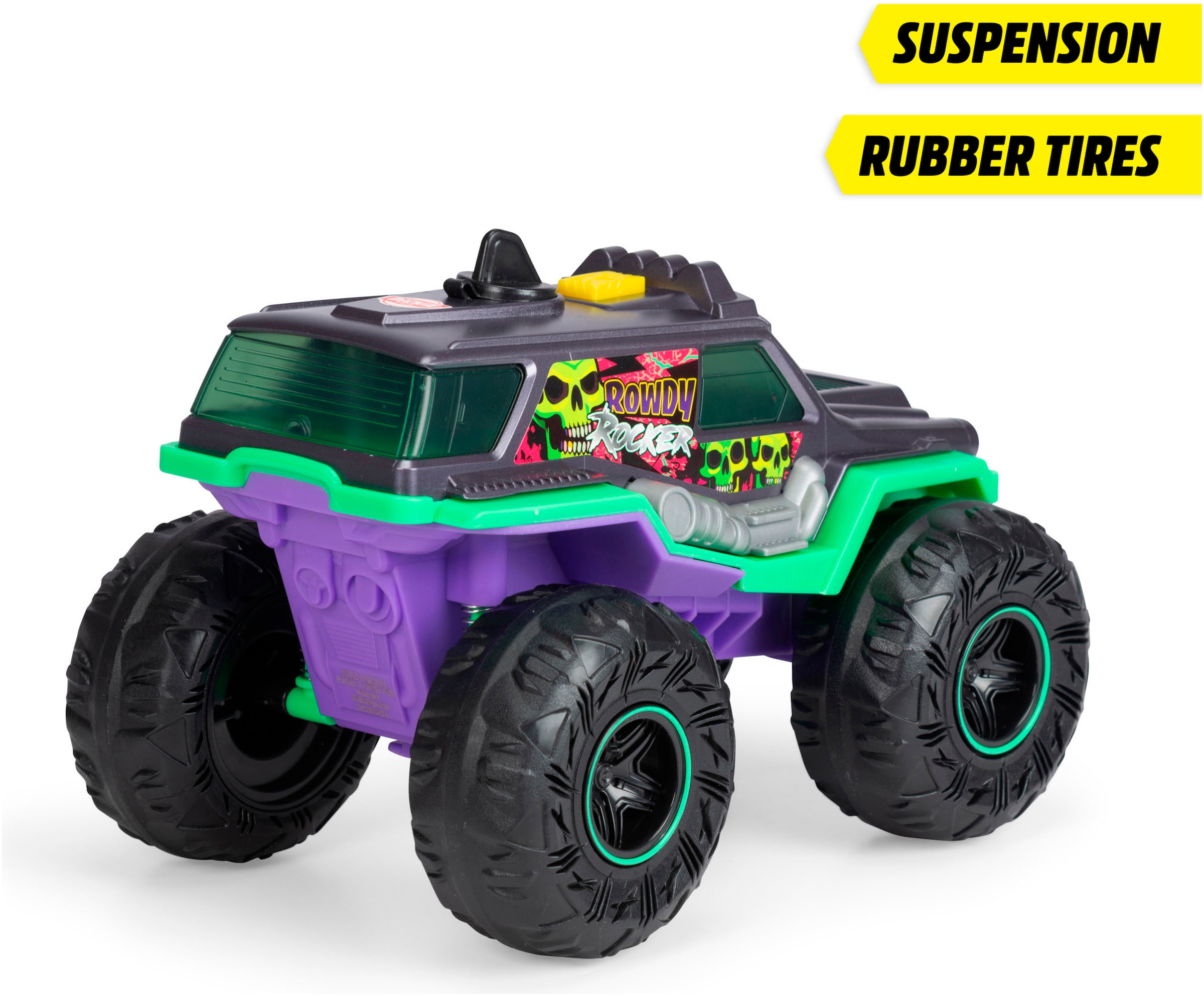 Dickie Toys Spielzeug-Monstertruck »Rowdy Rocker« mit Licht-, Sound- und Dampf-Effekten