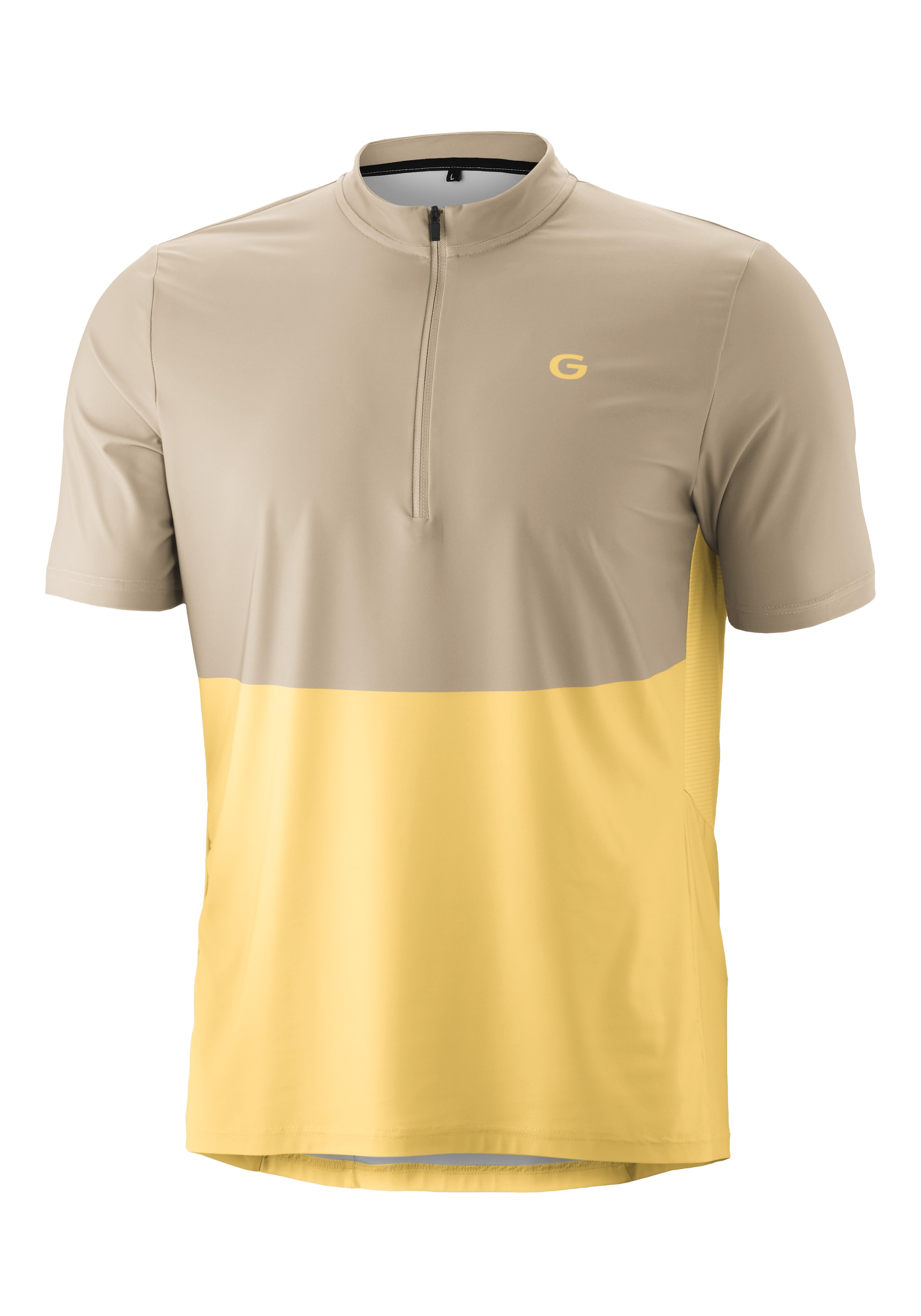 Gonso Radtrikot »Adventure Jersey Halfzip M« Herren Fahrradtrikot, modernes Half-Zip Trikot mit Rückentasche