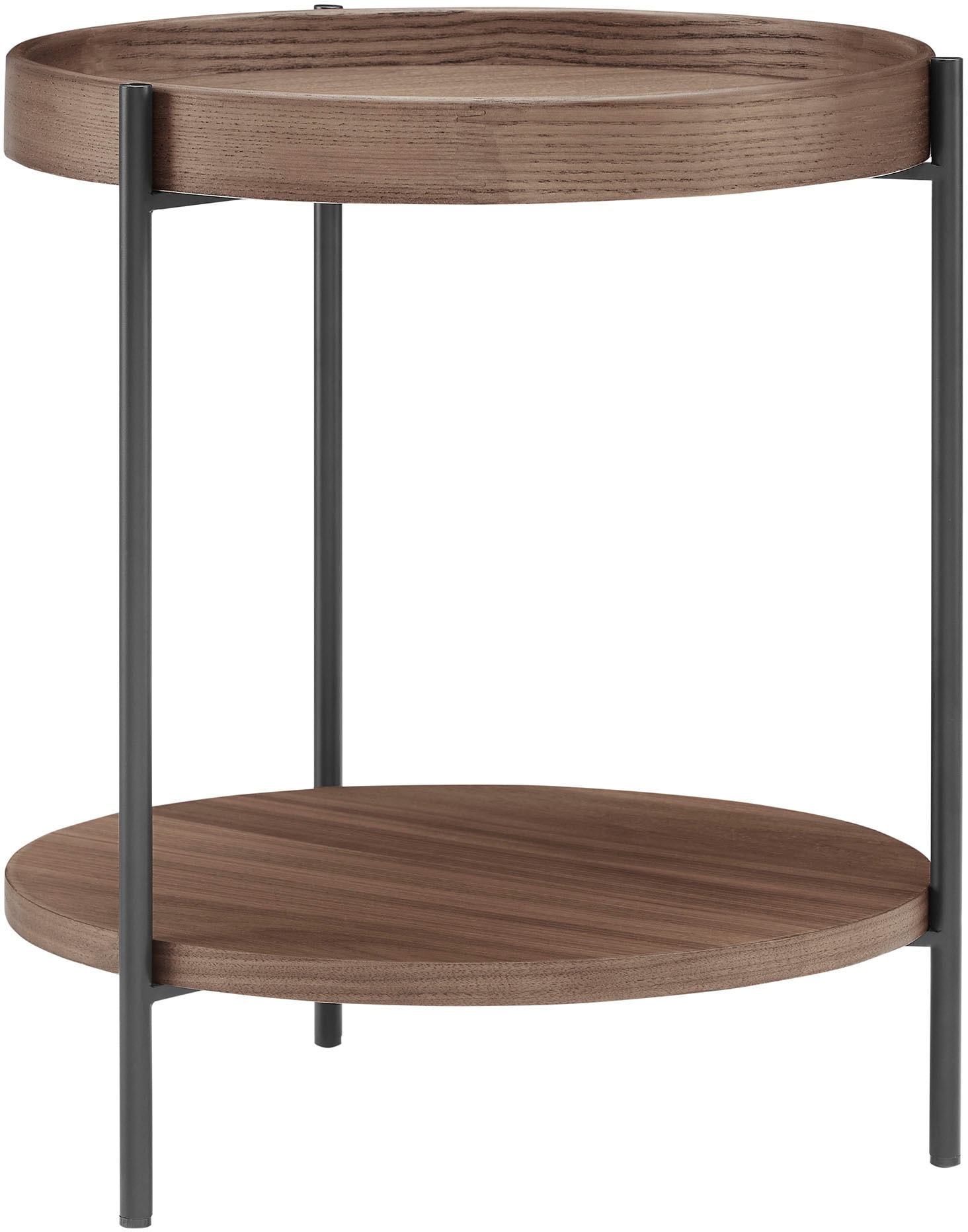 SalesFever Beistelltisch »Charmant und praktisch: Beistelltisch« 1 Stk. tlg. mit 2 Ablageflächen