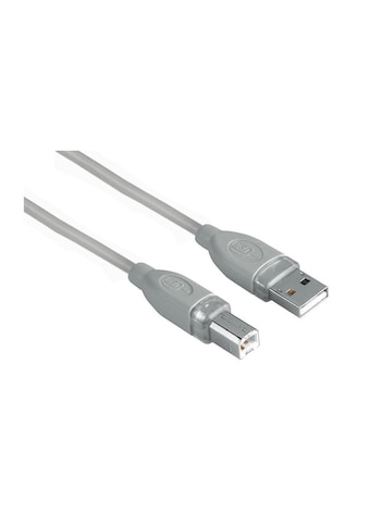 Hama USB-Kabel »USB- Anschlusskabel«, USB Typ A, USB Typ B, 300 cm, geschirmt, Grau,... kaufen