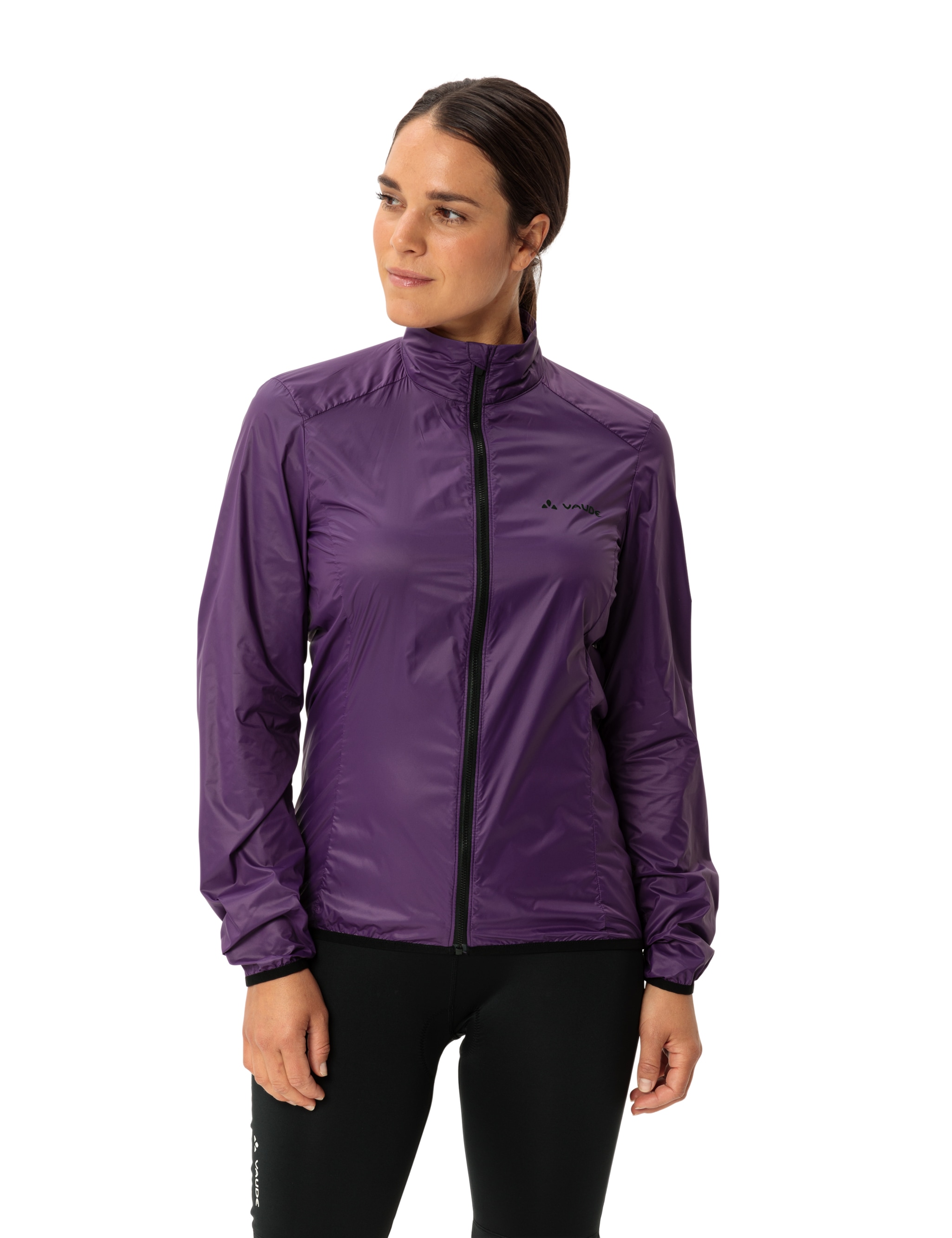 VAUDE Fahrradjacke »WOMEN'S MATERA AIR JACKET«, (1 St.), ohne Kapuze, Winddicht & Atmungsaktiv & Wasserabweisend