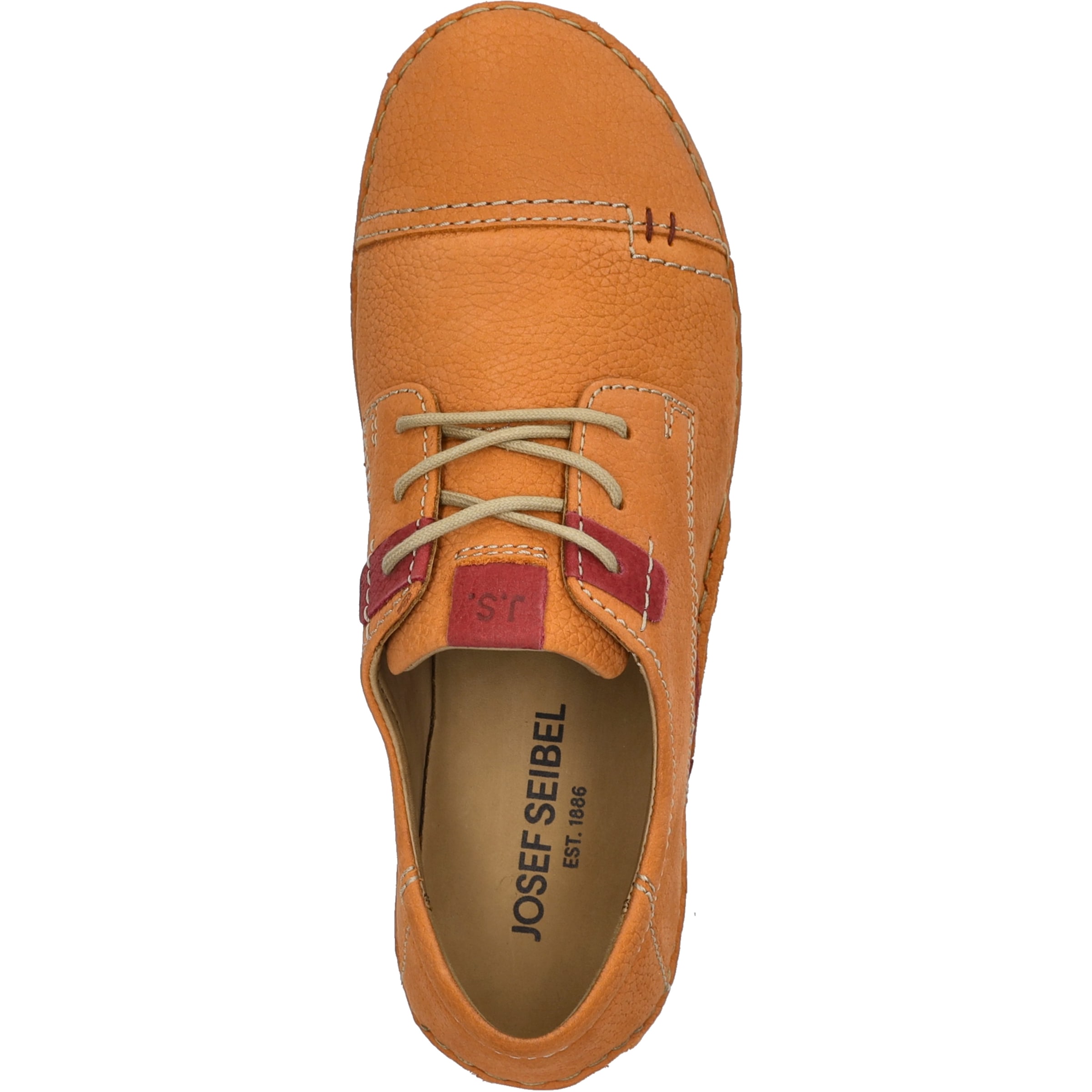 Josef Seibel Schnürschuh »Fergey 41, papaya-kombi«