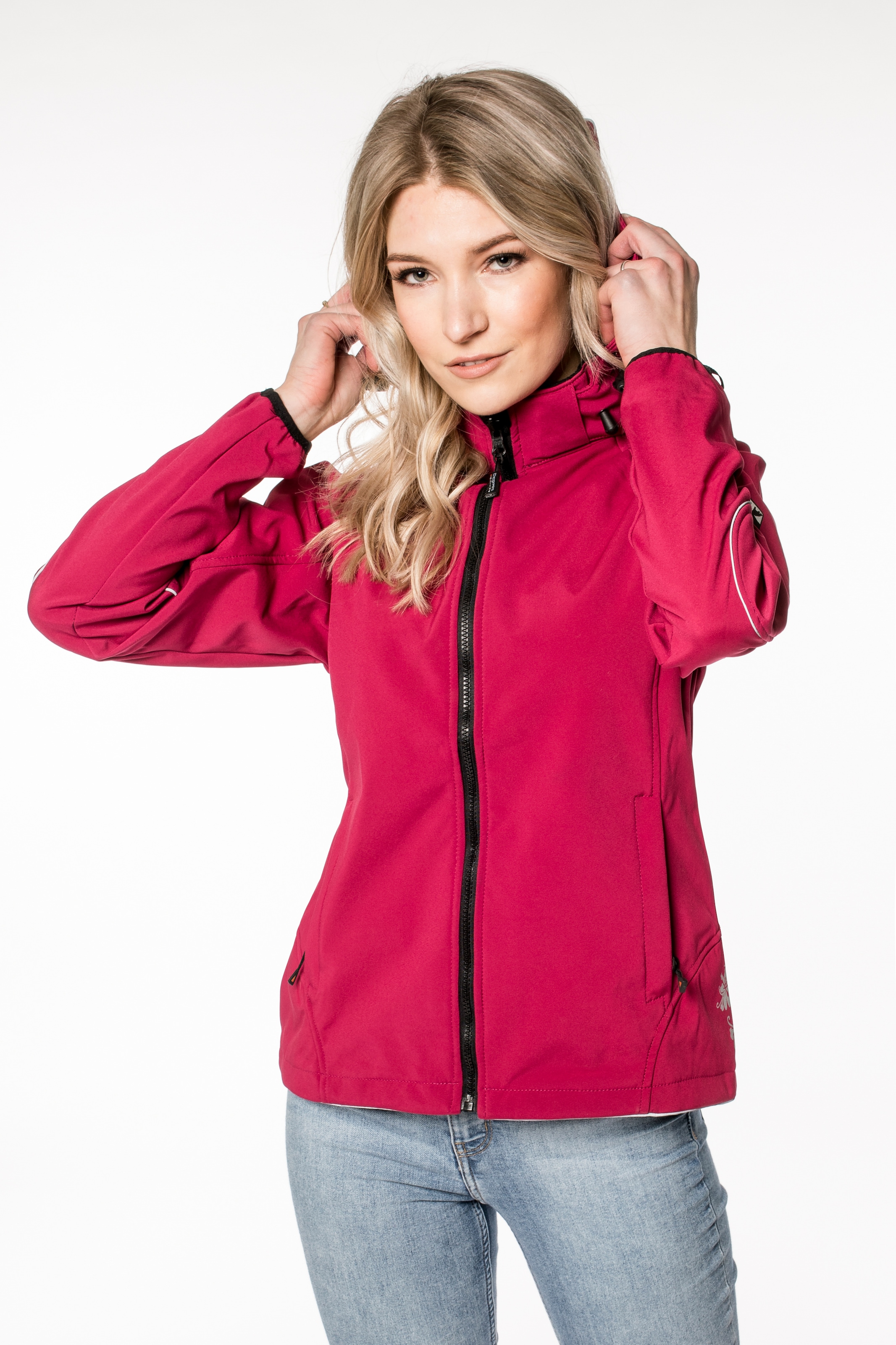 DEPROC Active Softshelljacke Größen bei PEAK »NIGEL Women«, in erhältlich auch ♕ Großen