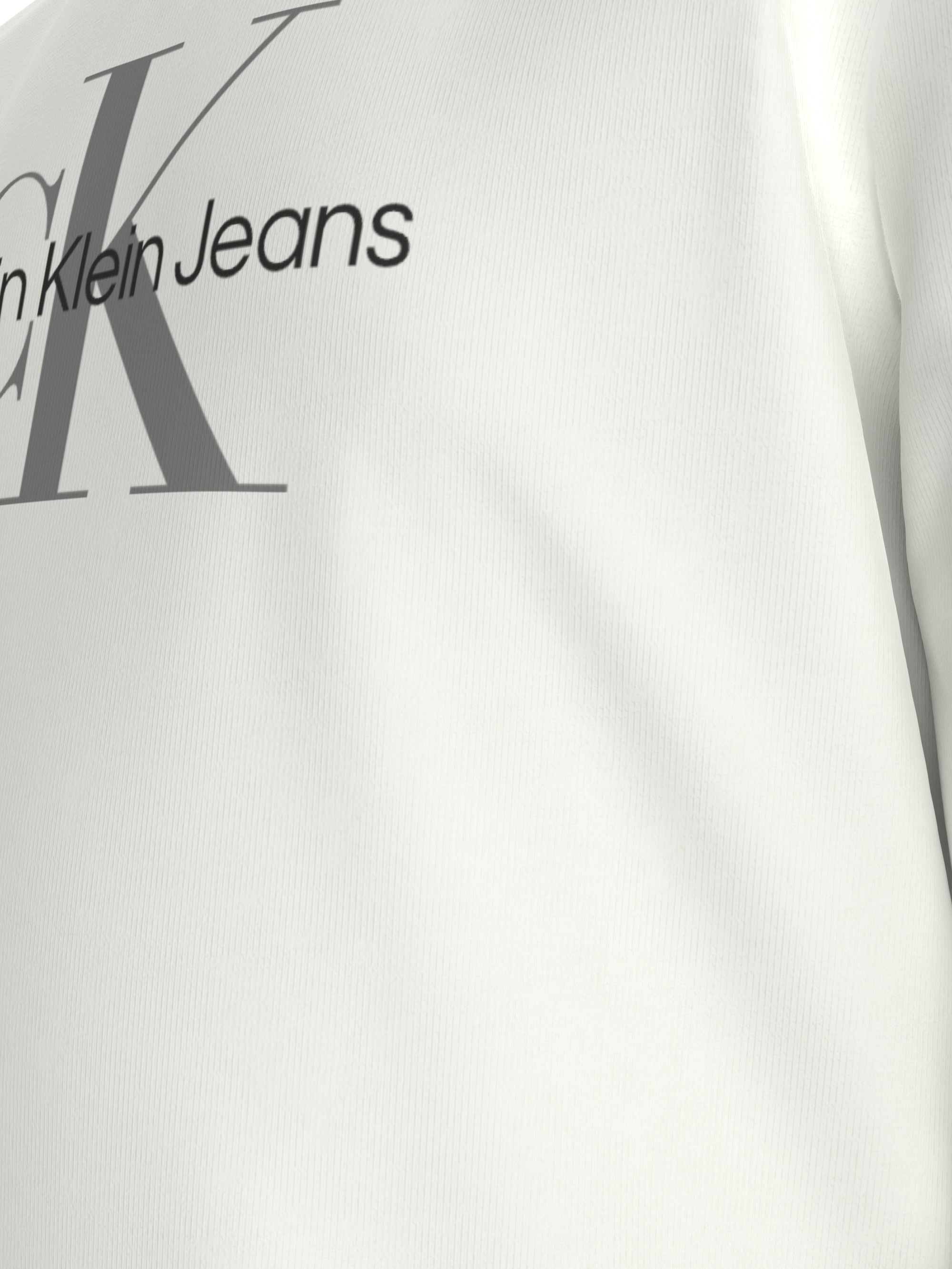 Calvin Klein Jeans Langarmshirt »MONOGRAM LS T-SHIRT«, für Babys bis 2 Jahre, mit großem Druck