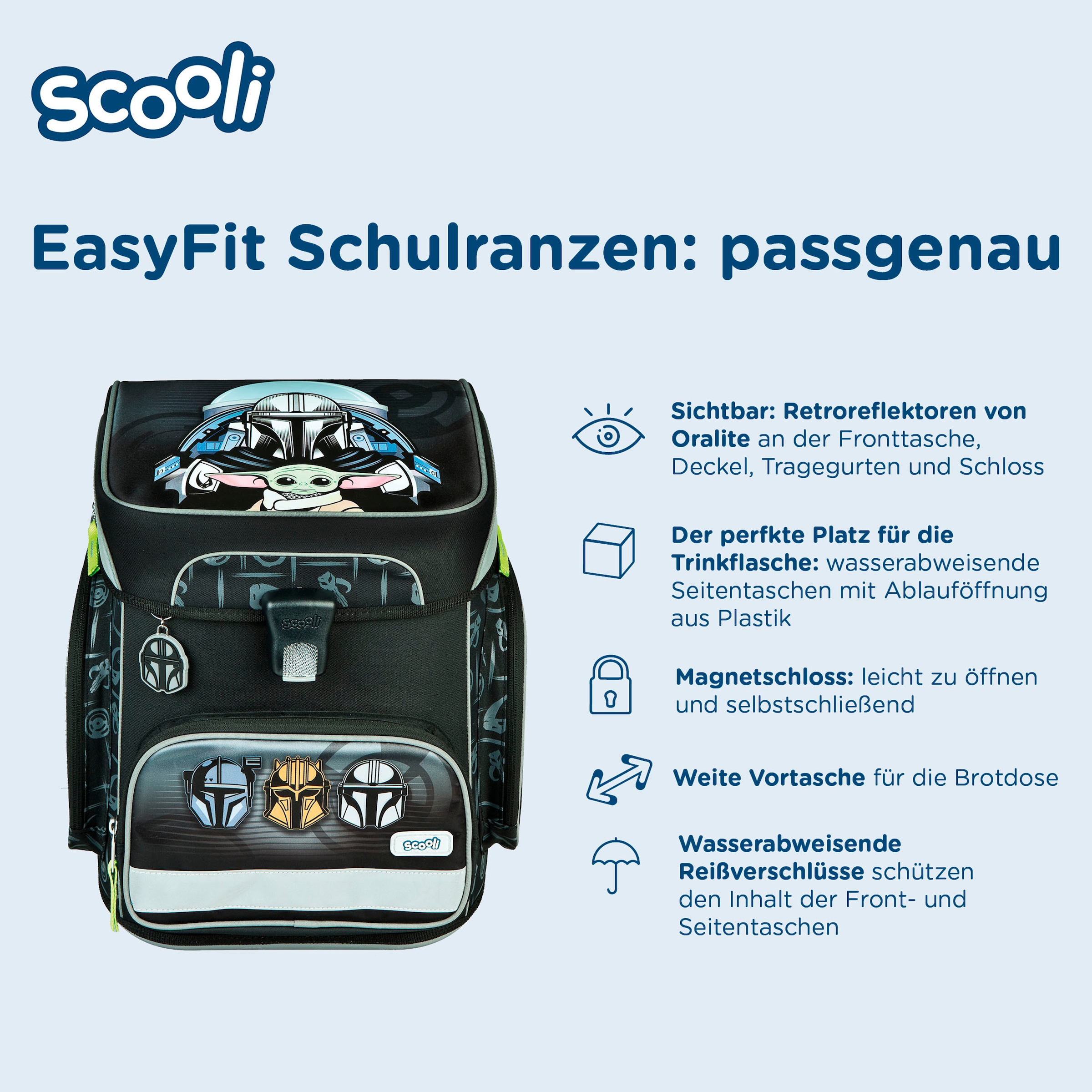 Scooli Schulranzen »EasyFit, Star Wars«