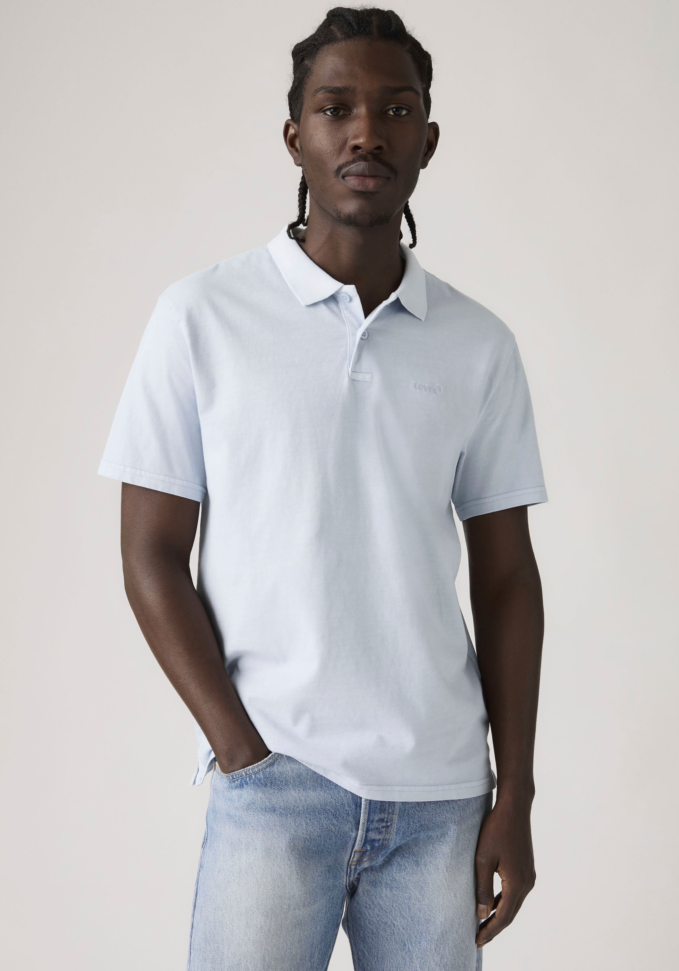 Levi's® Poloshirt mit Logo-Stickerei