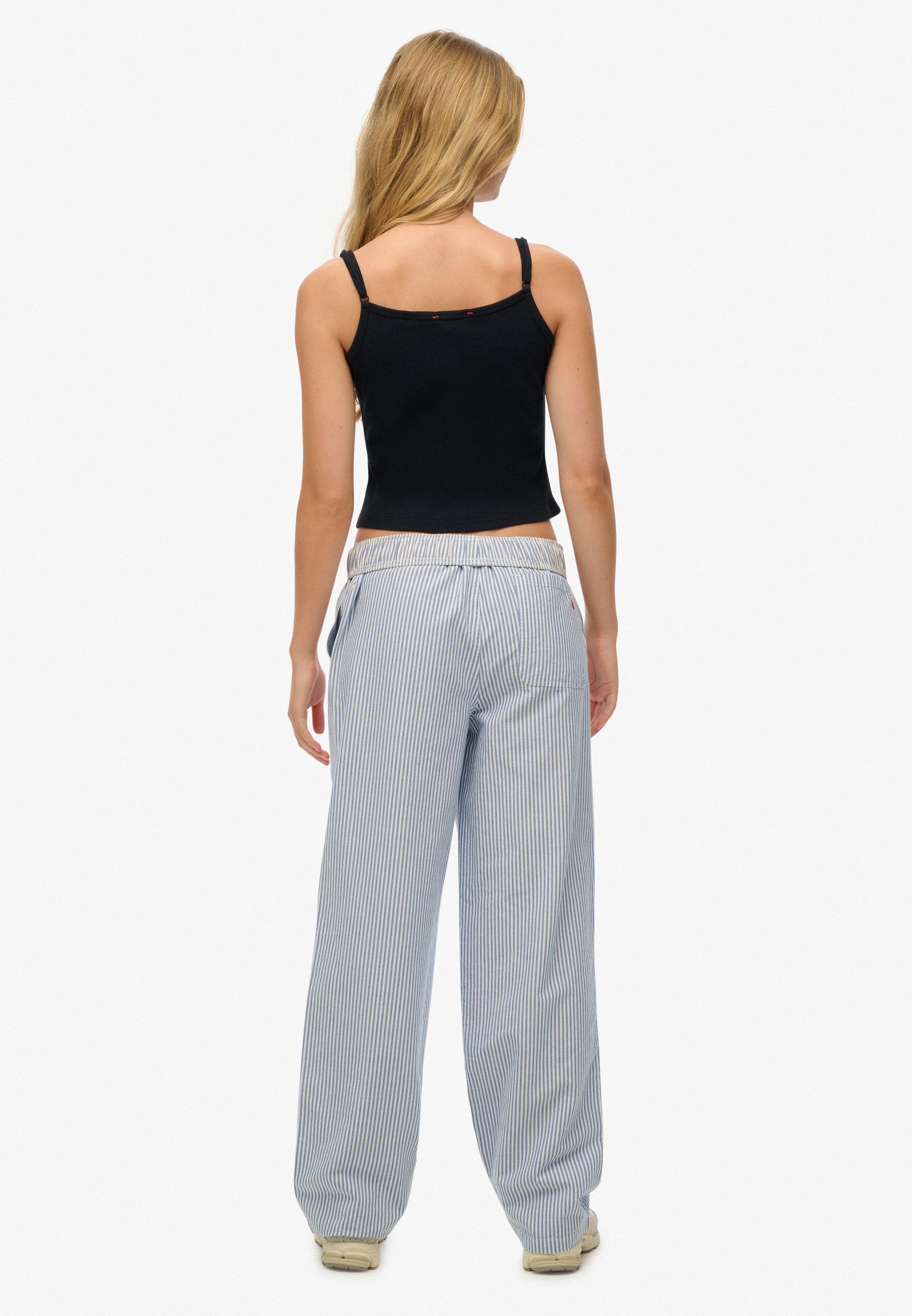 Superdry Cargohose »COTTON STRIPE ELASTIC TROUSER«