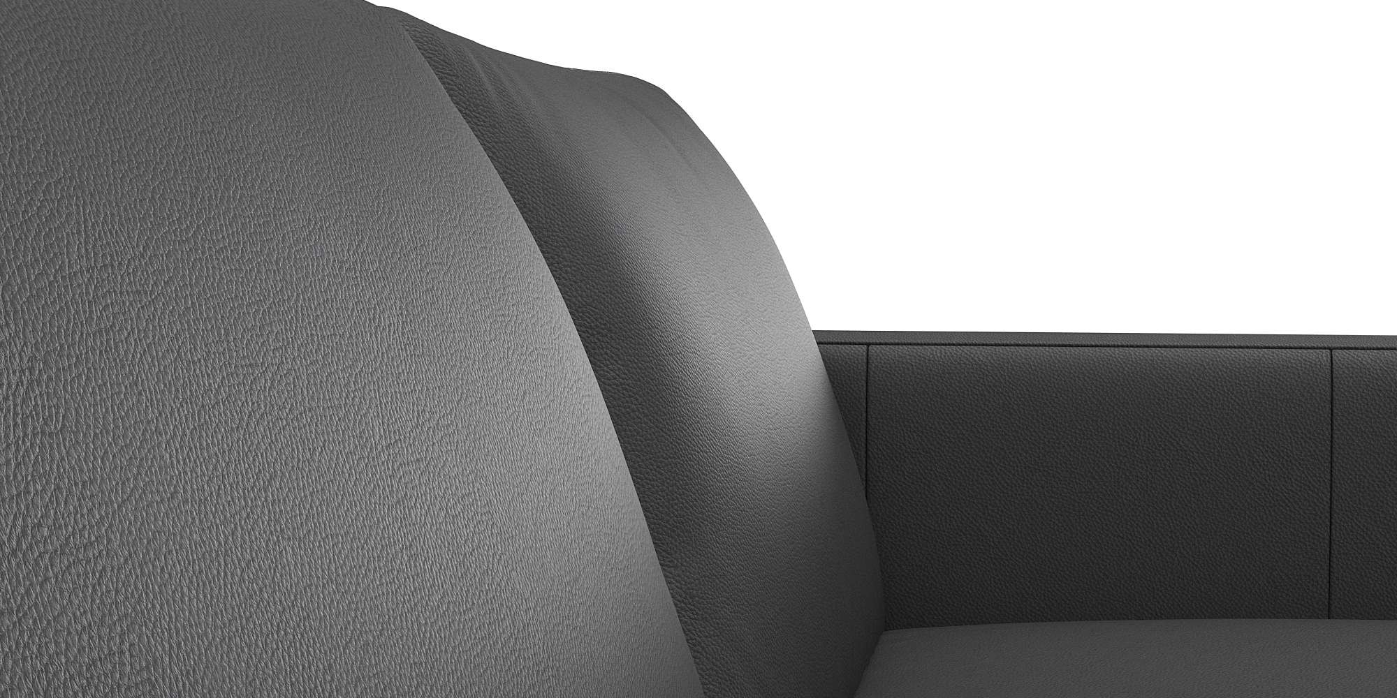 FLEXLUX Ecksofa »Fiore, super Sitzkomfort durch Kaltschaum im Sitz, L-Form«, schmale Armlehnen, Füße Alu+schwarz