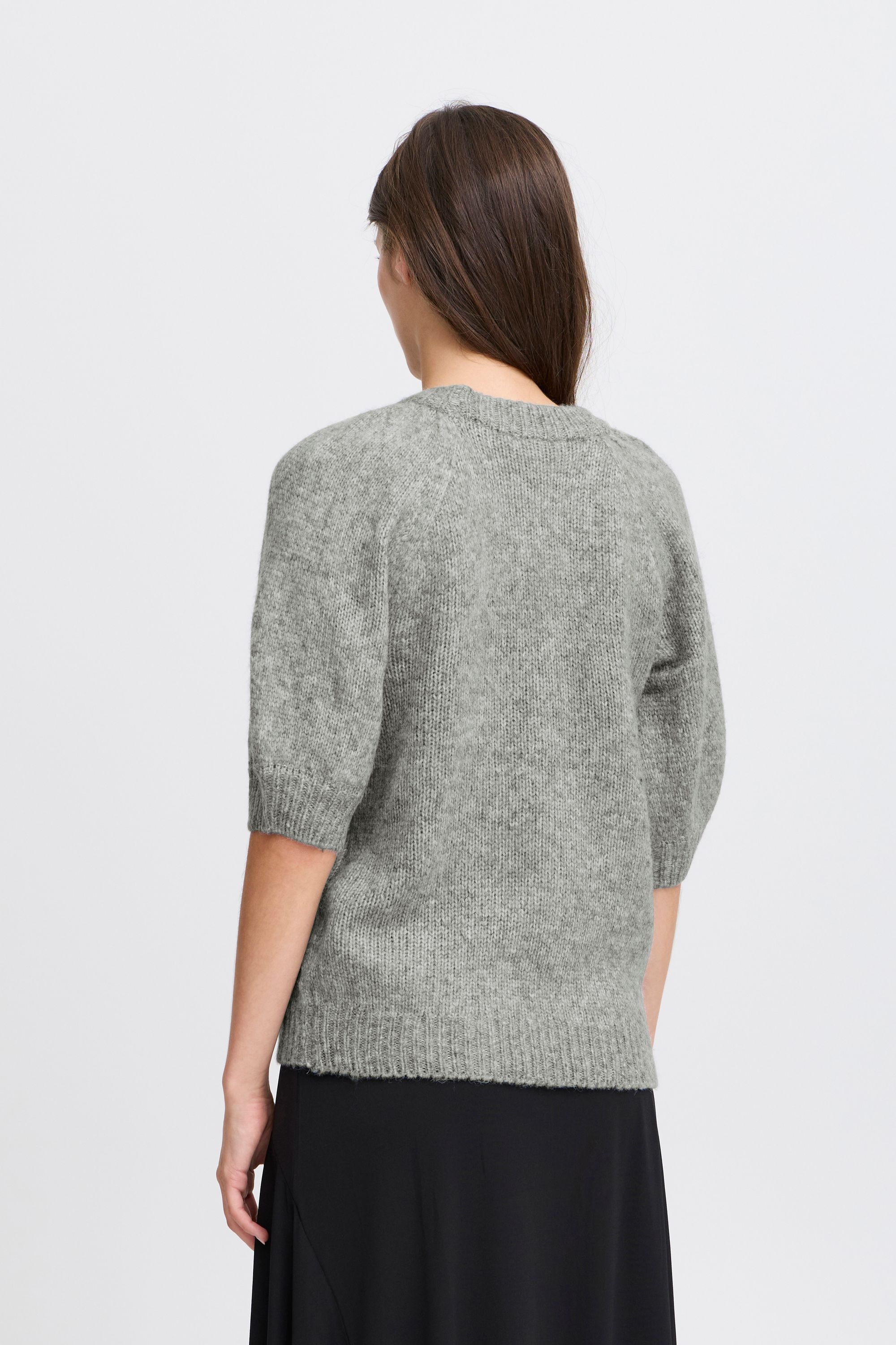b.young Strickfleece-Pullover »Strickpullover BYOKSANA SHORT SLEEVE JUMPER -«